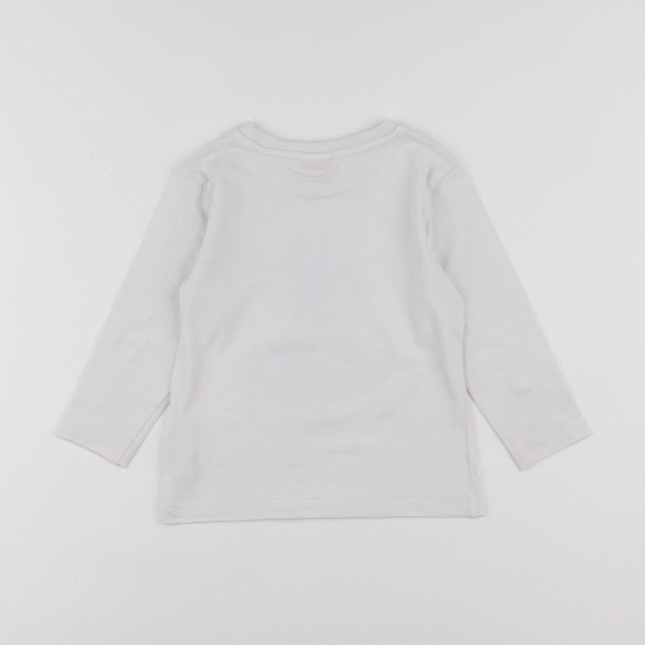 Tape à l'oeil - tee-shirt blanc - 3 ans