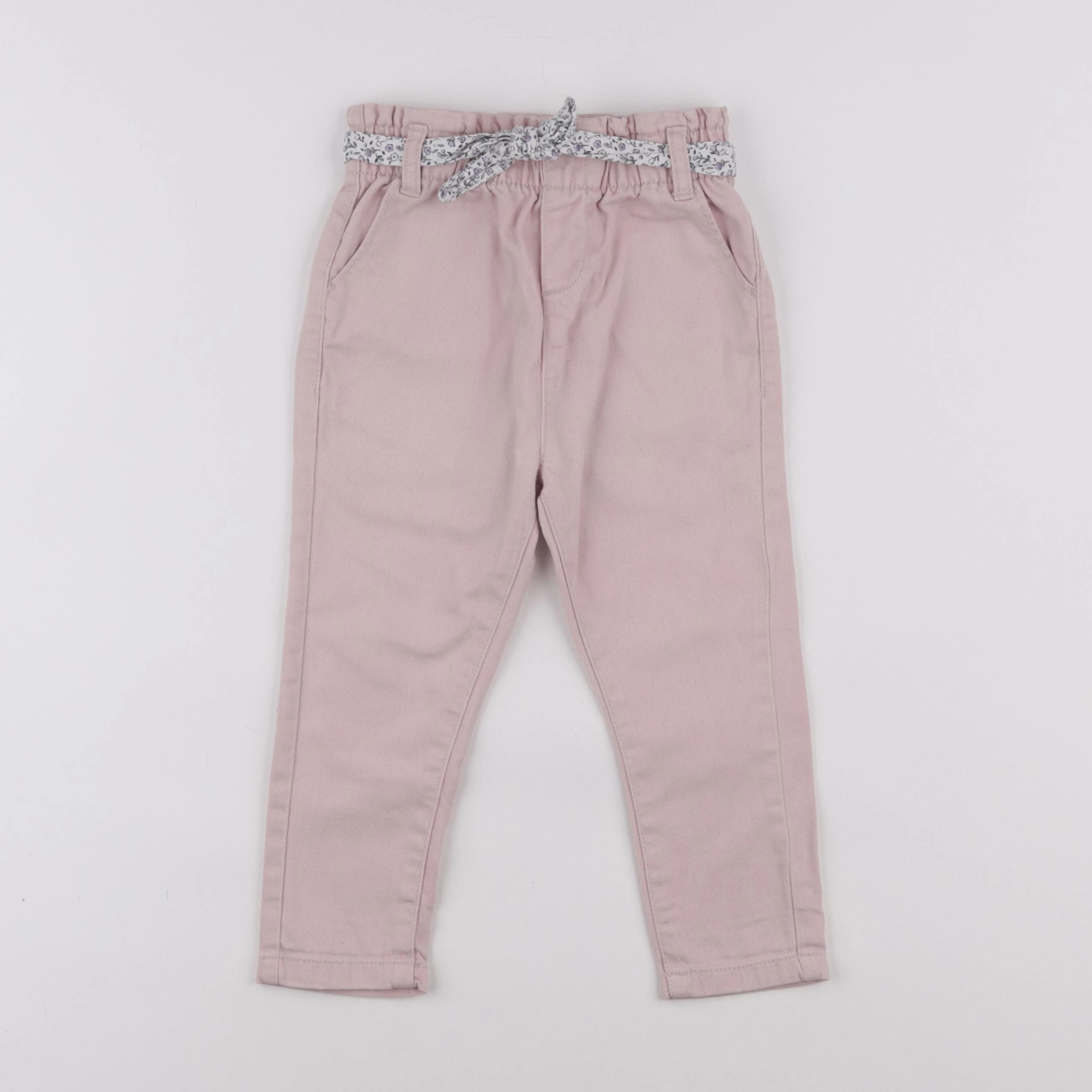 Vertbaudet - pantalon rose - 2 ans