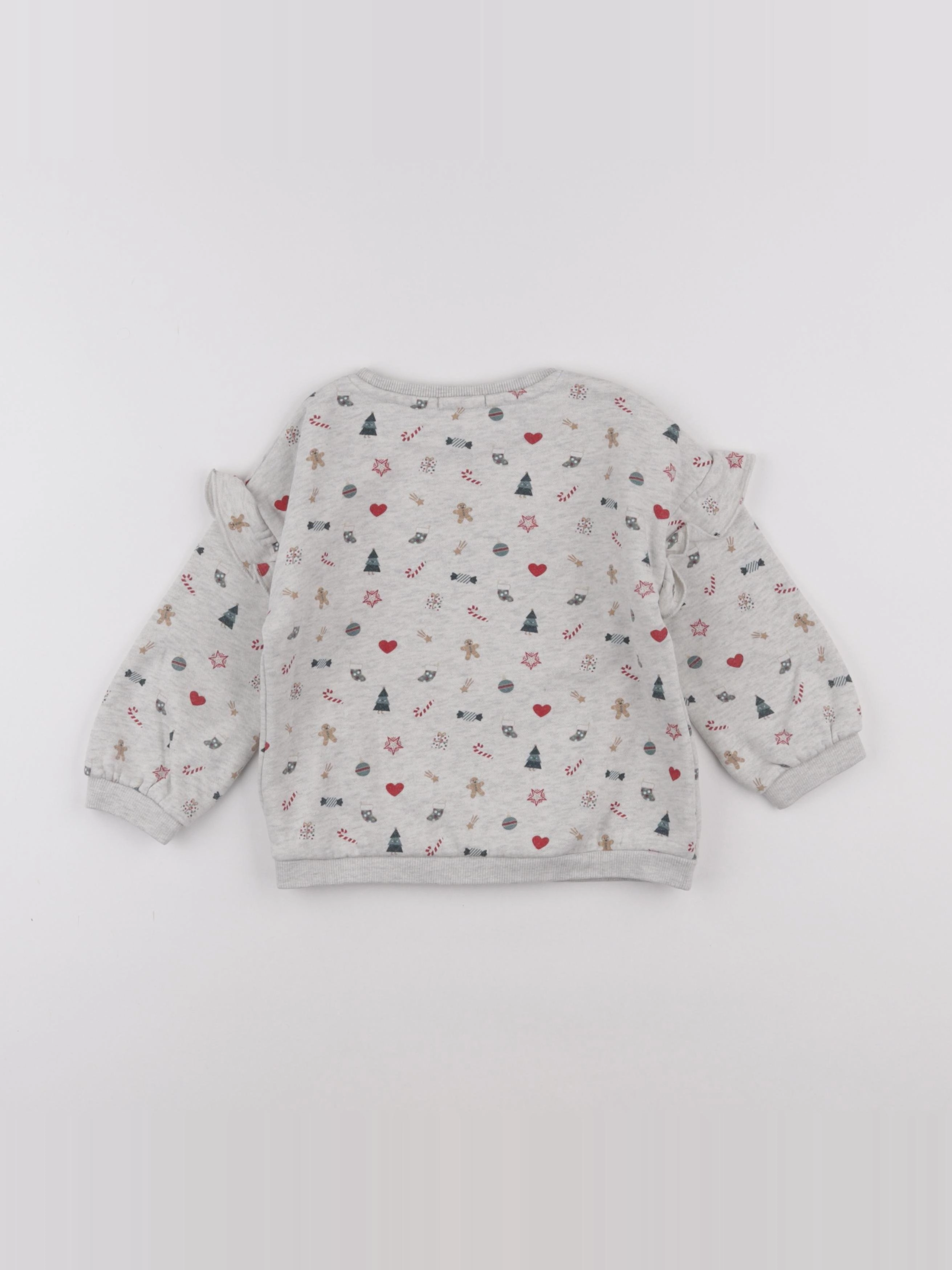 Vertbaudet - sweat gris - 3 ans