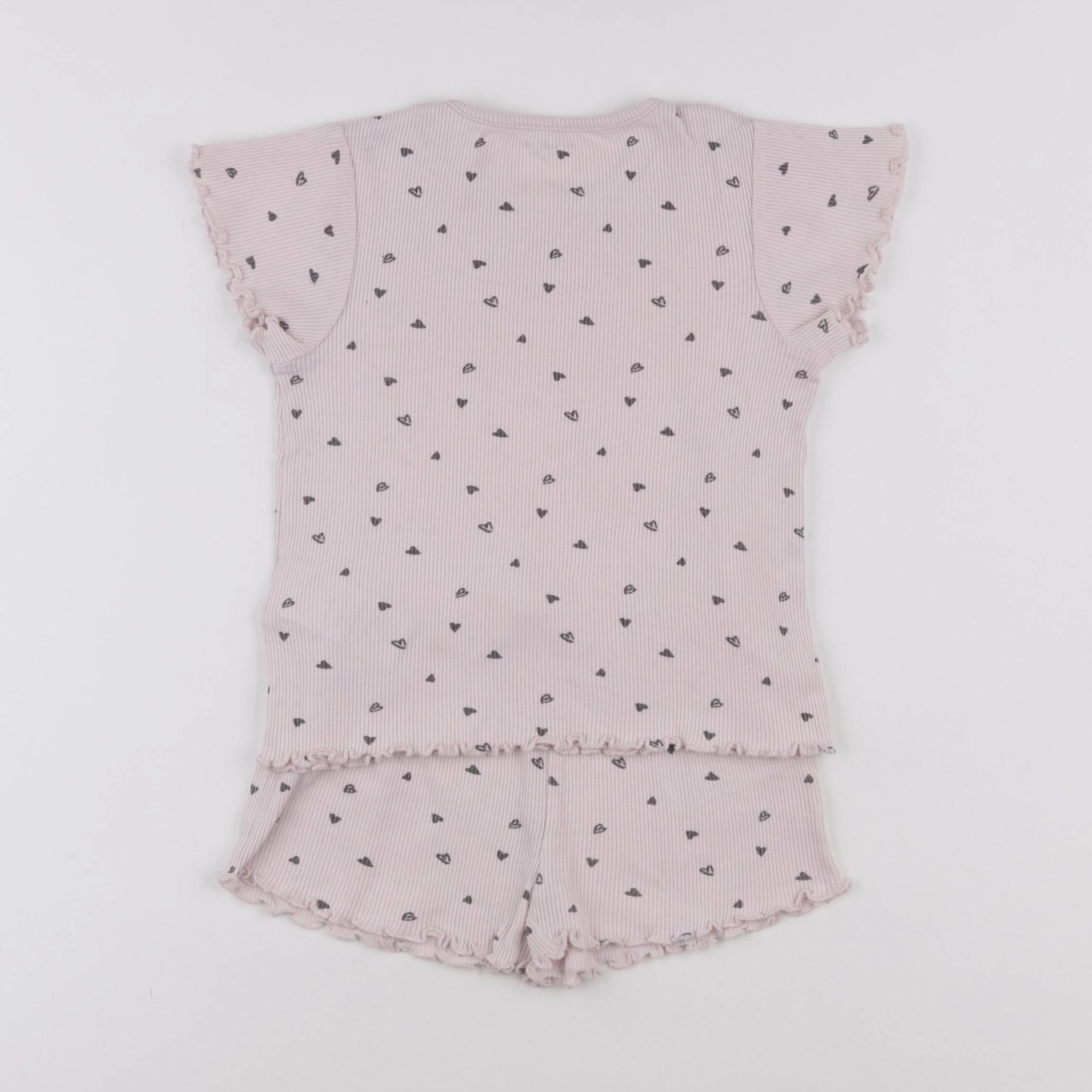Vertbaudet - pyjama coton rose - 3 ans