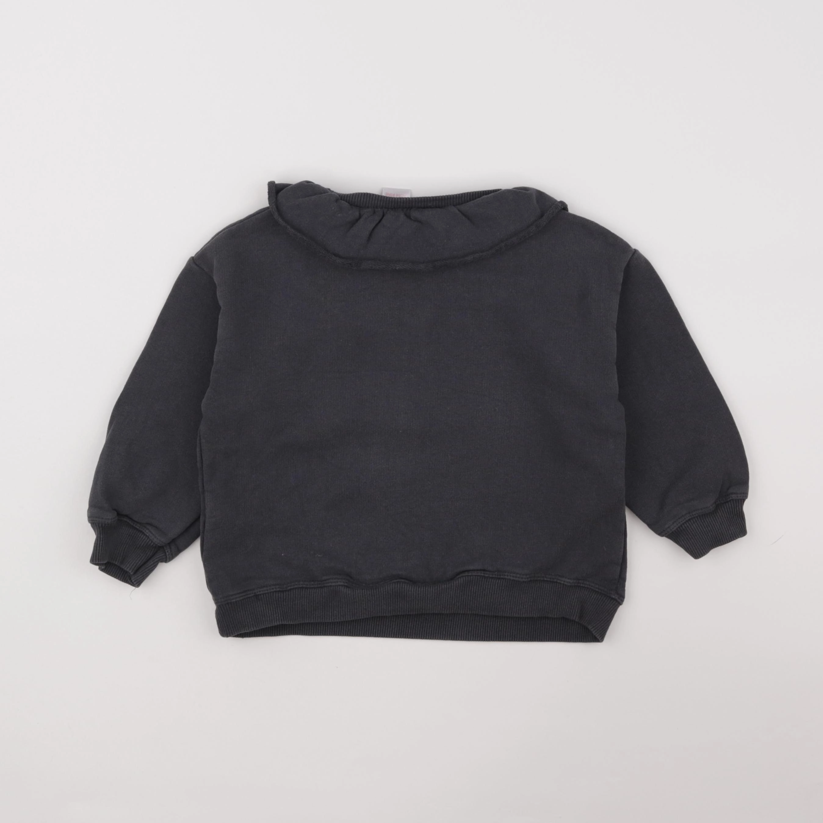 Zara - sweat gris - 2/3 ans