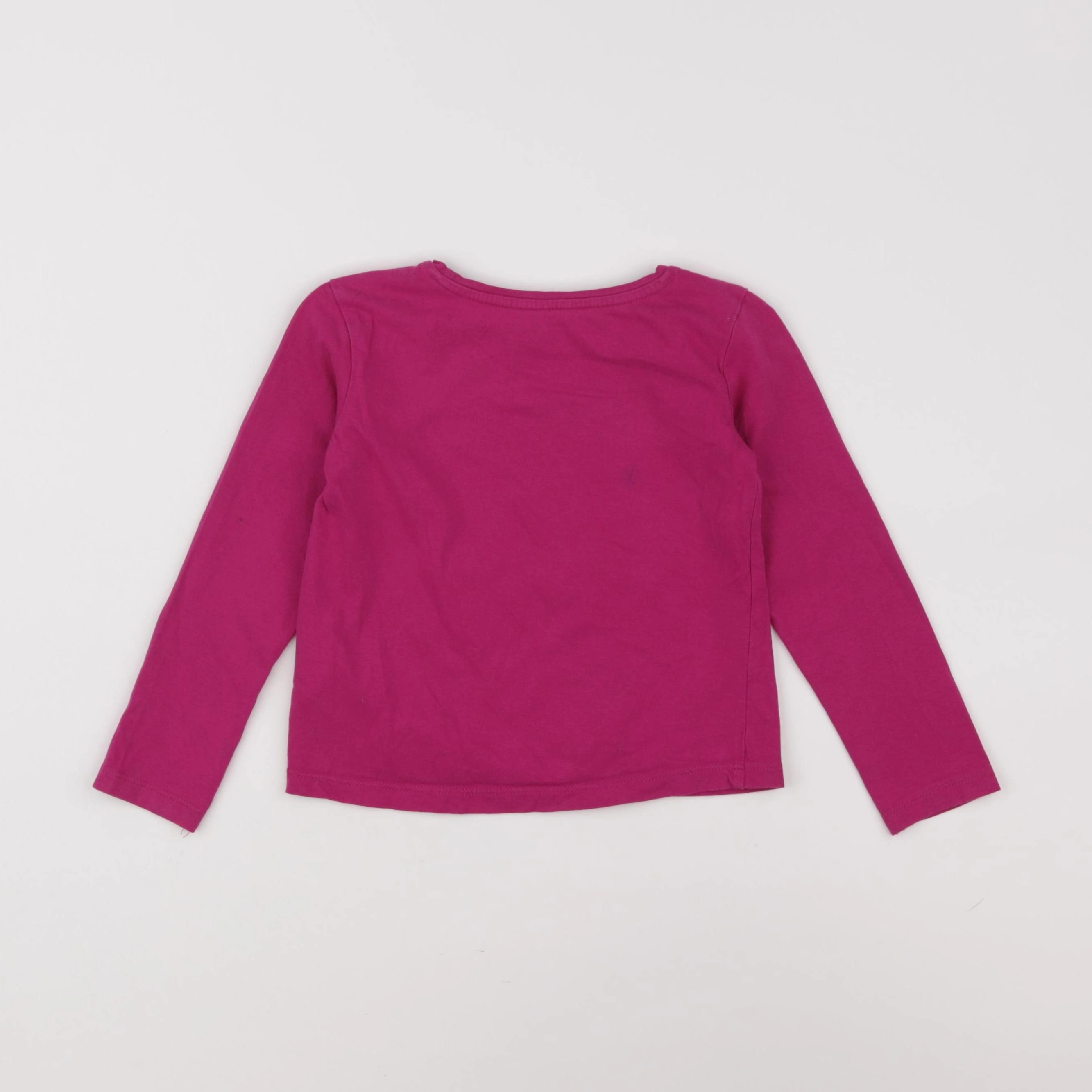 Vertbaudet - tee-shirt rose - 4 ans