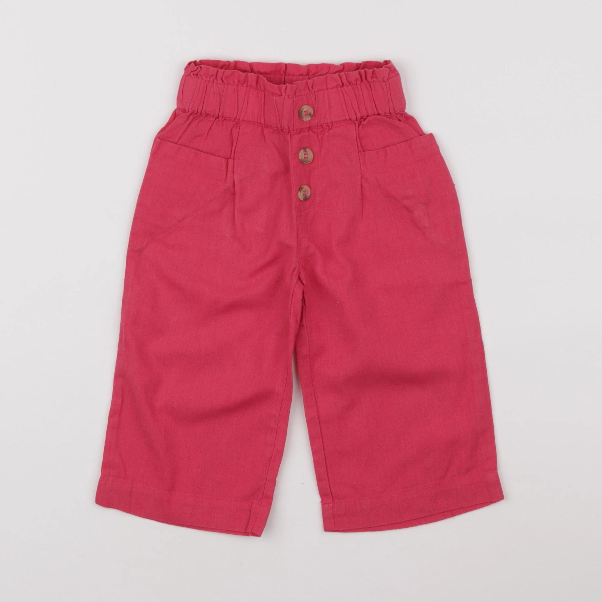 Monoprix - pantalon rose - 3 ans