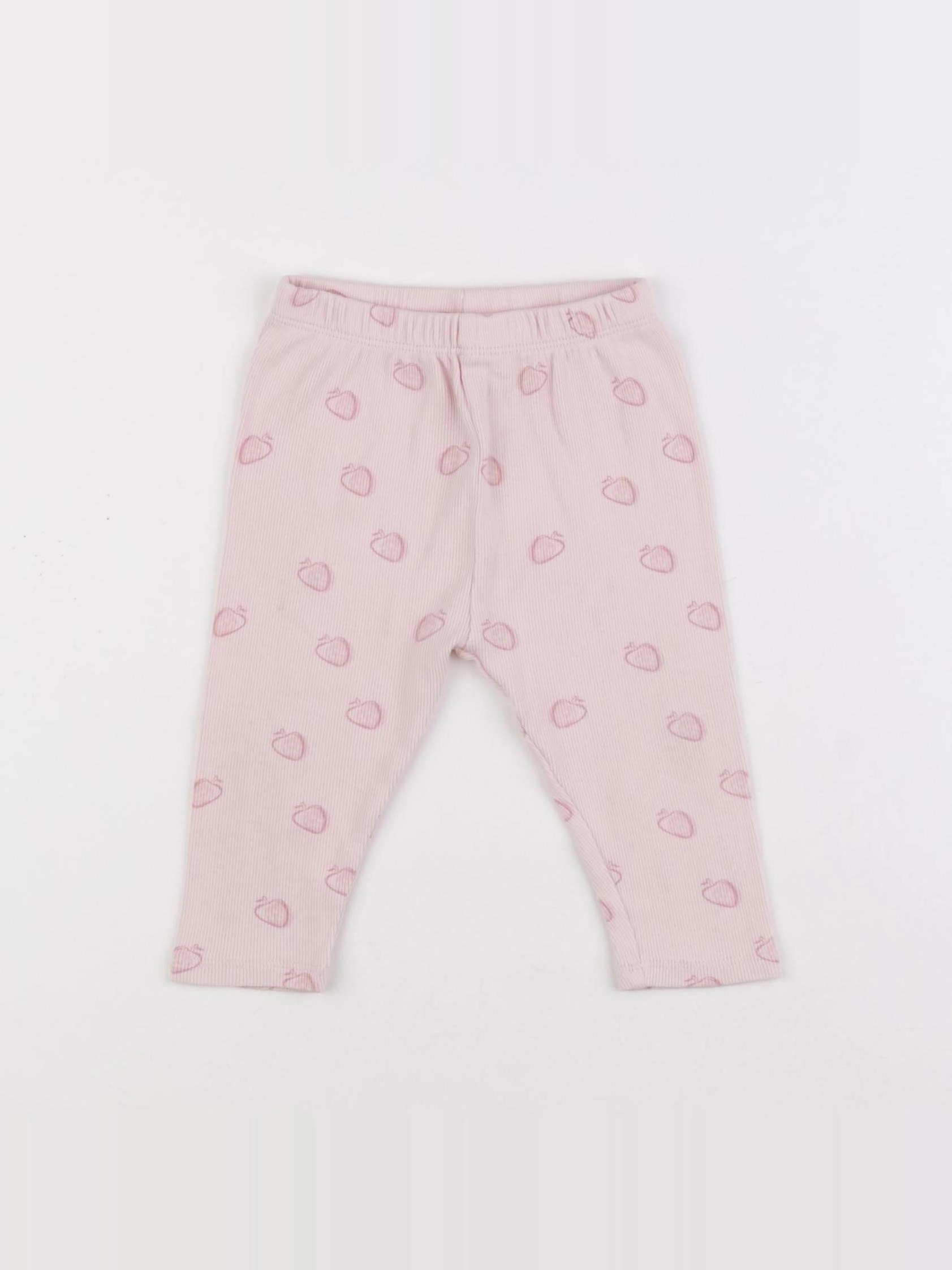 Zara - legging rose - 6/9 mois