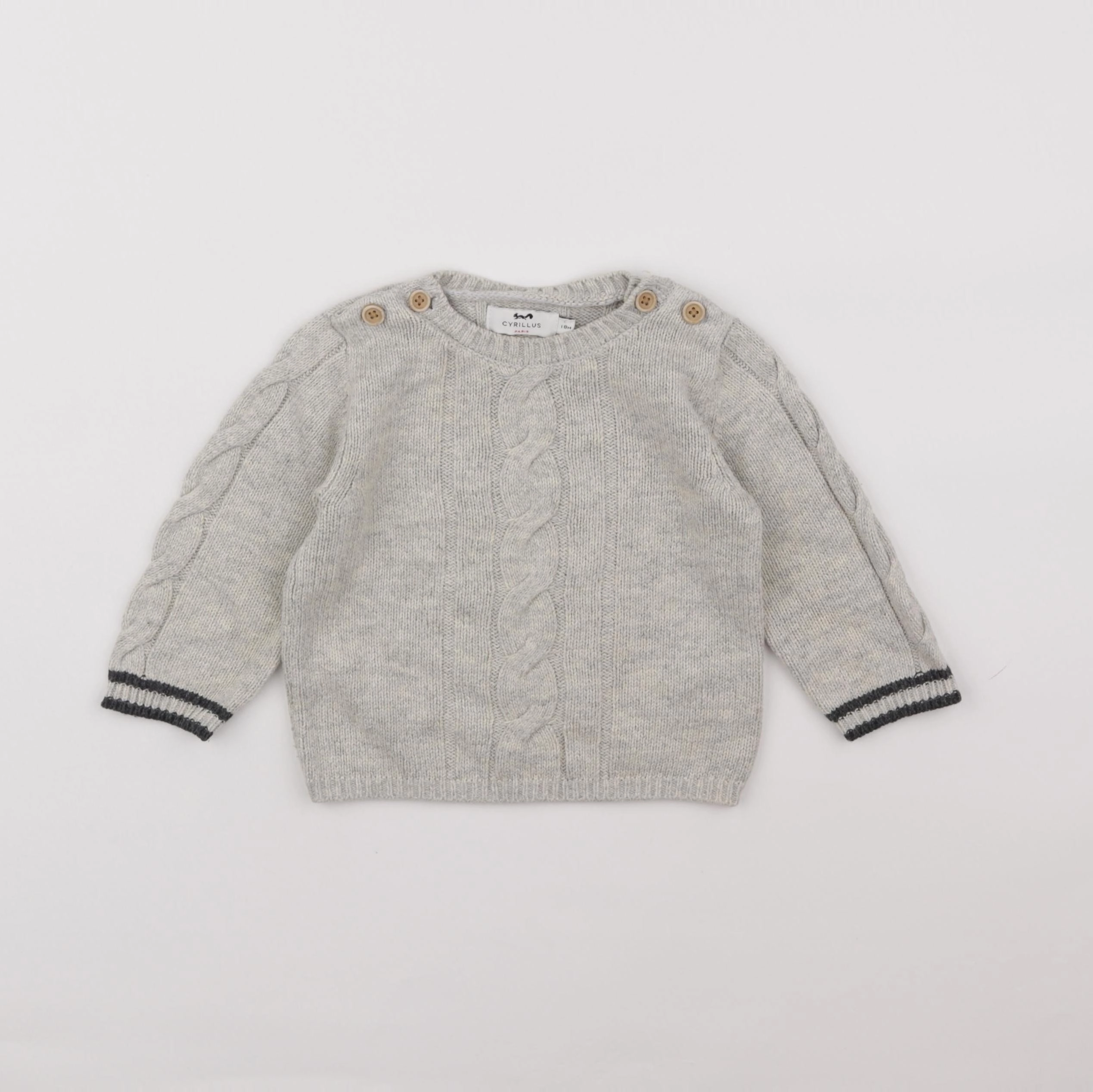 Cyrillus - pull beige - 18 mois