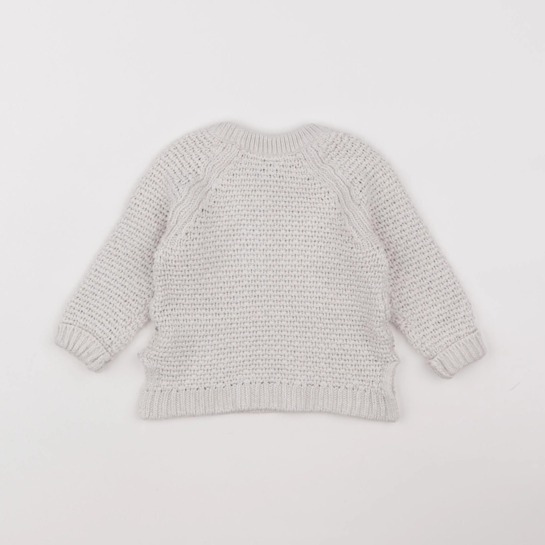 GAP - pull beige, or - 18/24 mois