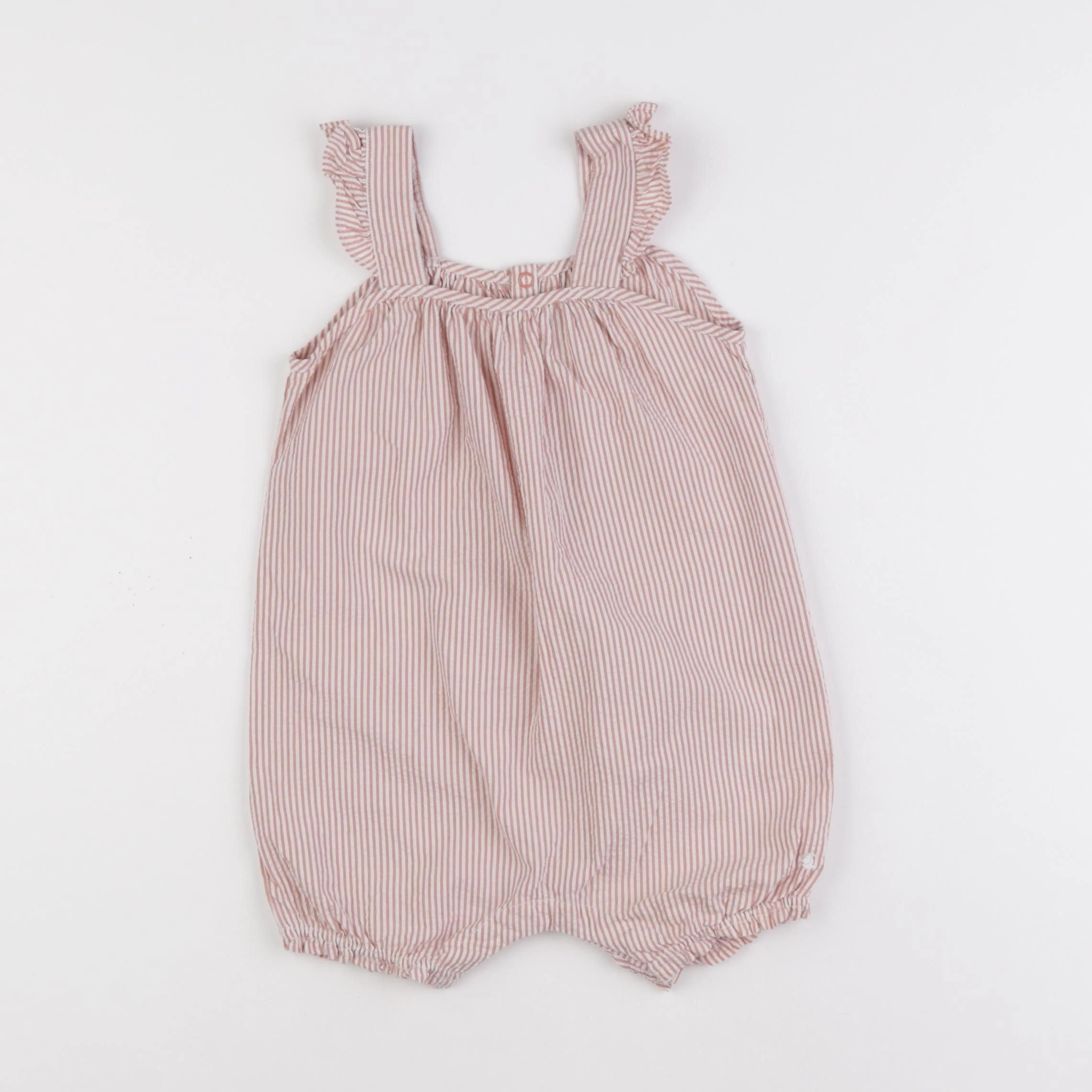 Petit Bateau - combinaison rose - 12 mois