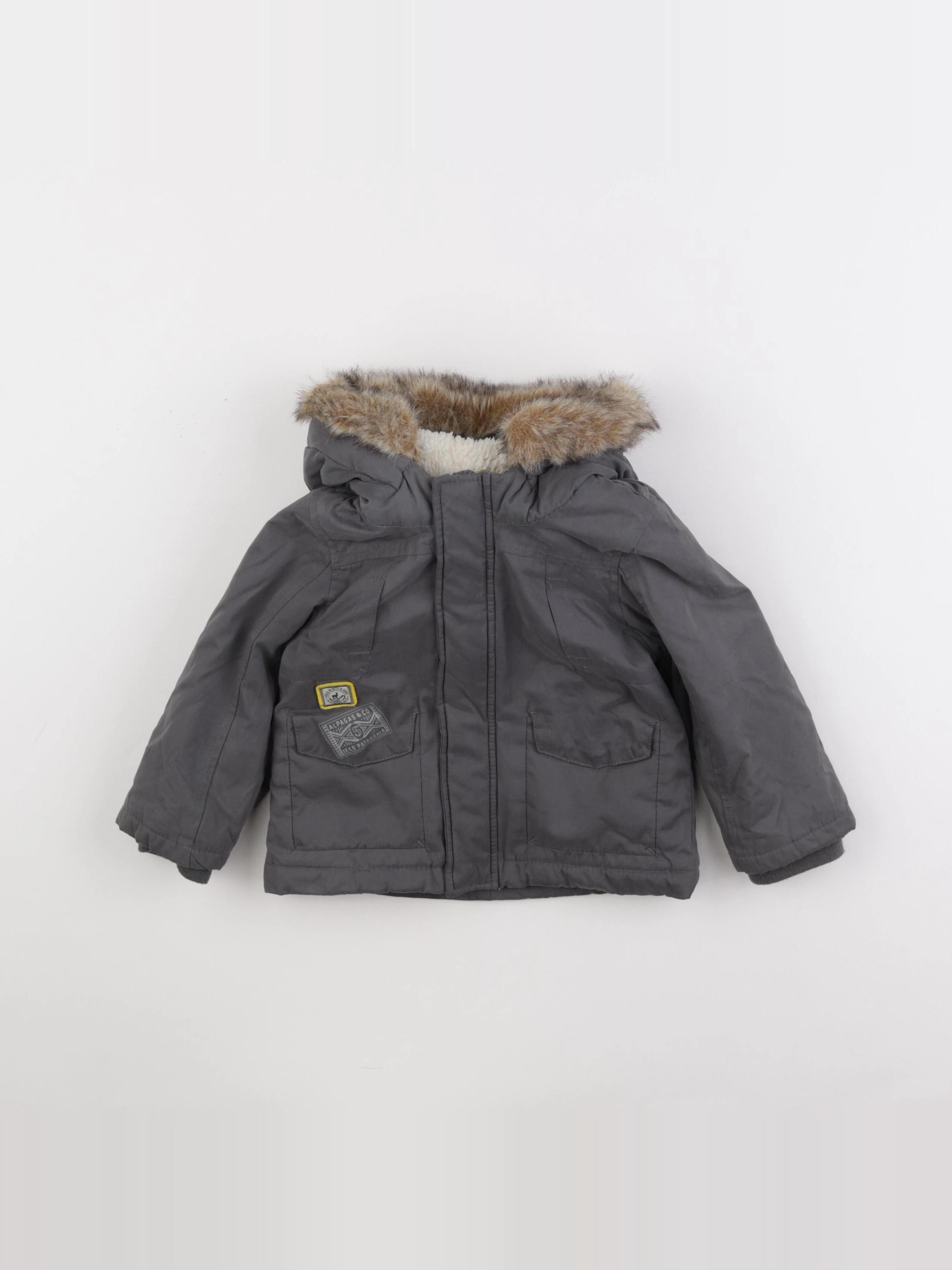 IKKS - doudoune gris - 18 mois