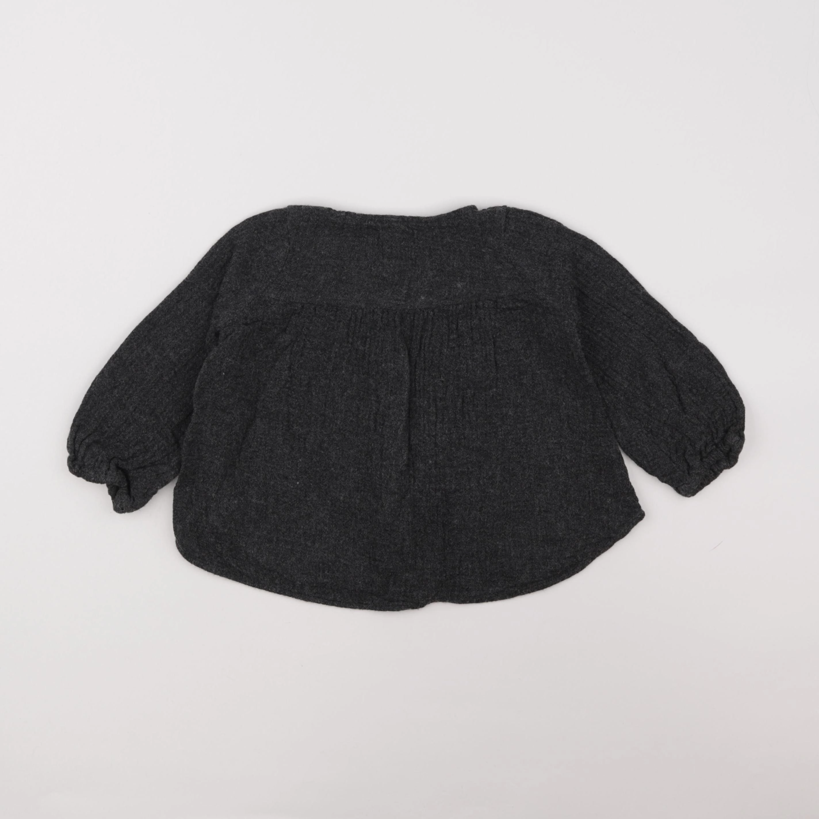 Zara - blouse gris - 3/4 ans