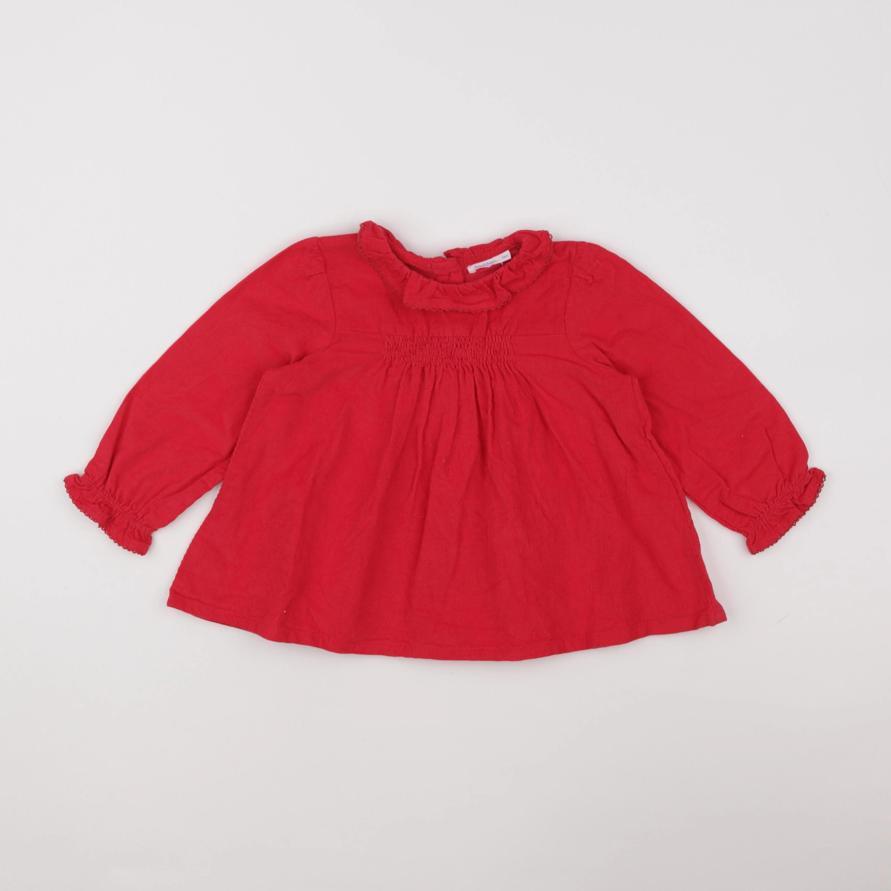 Boutchou - robe rouge - 36 mois