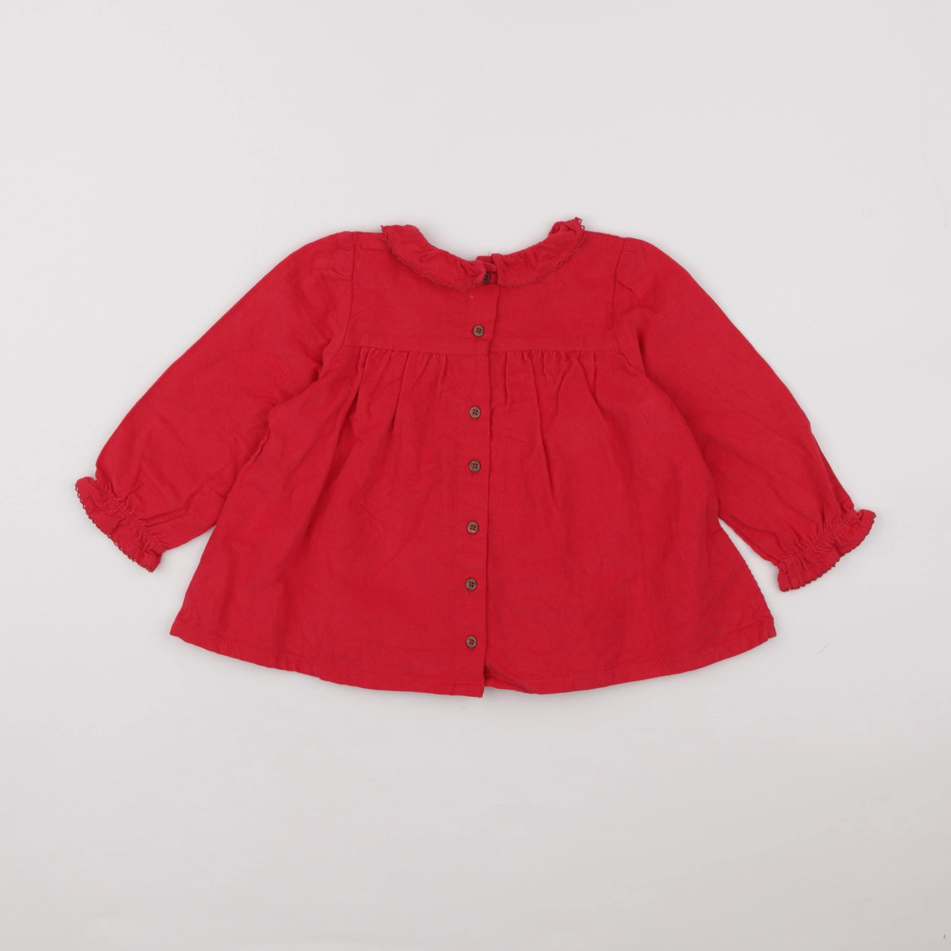 Boutchou - robe rouge - 36 mois