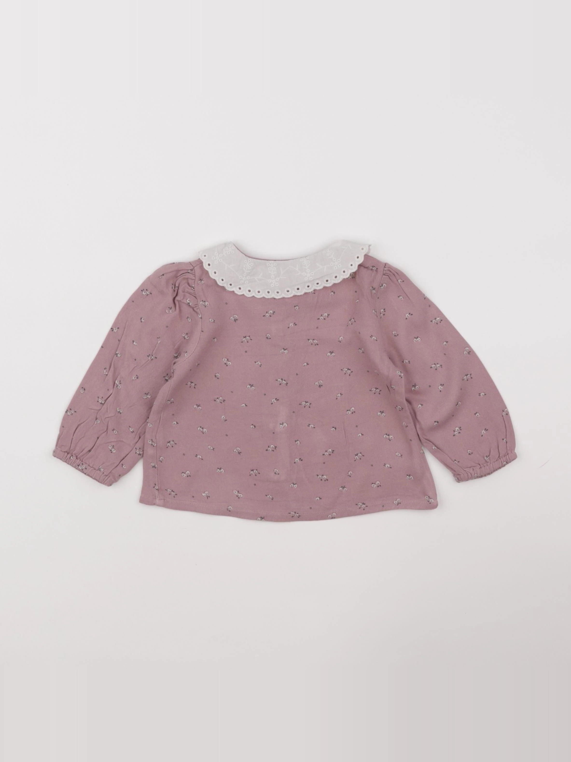 Vertbaudet - blouse rose - 6 mois