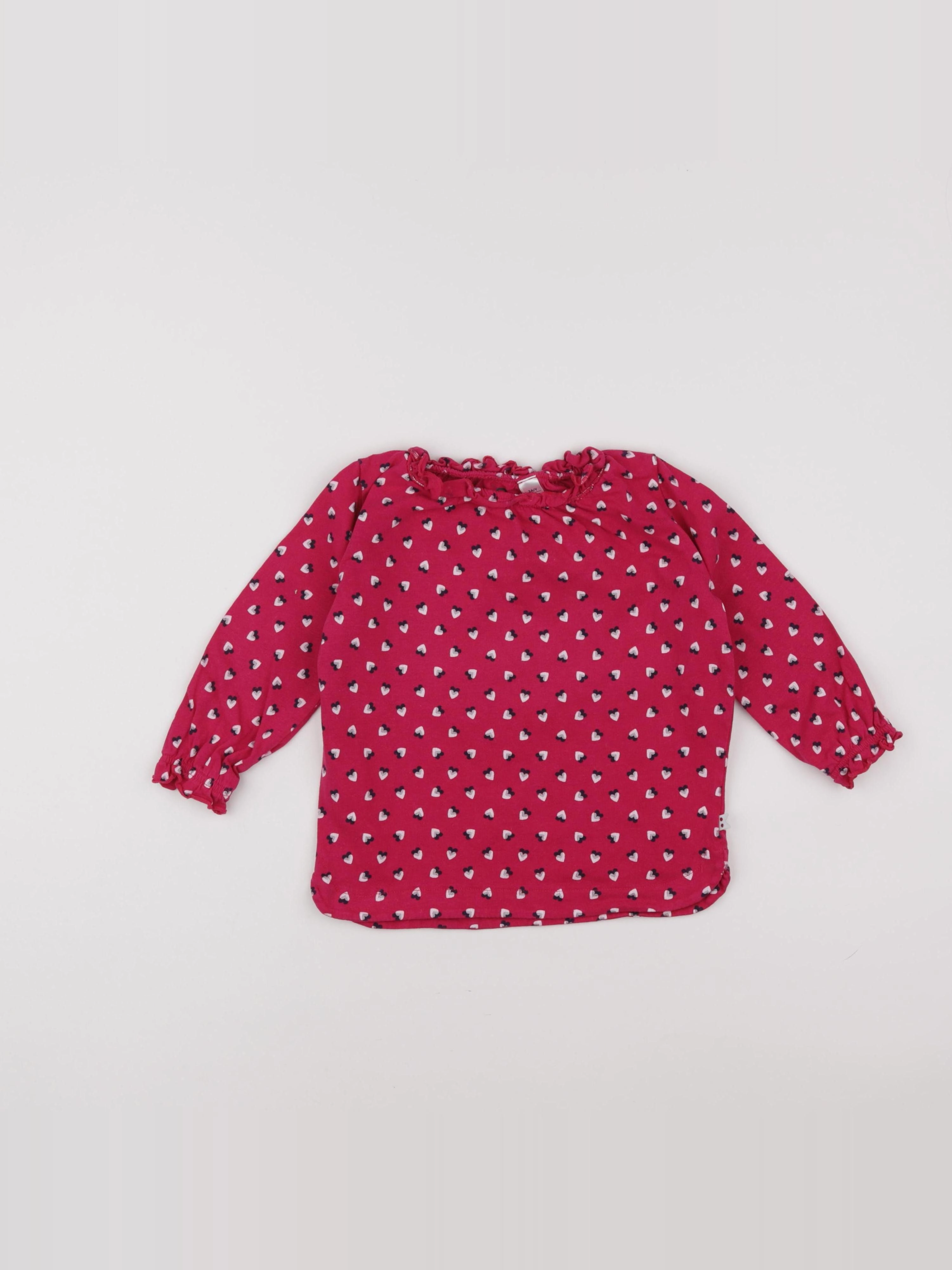 Okaidi - tee-shirt rose - 2 ans