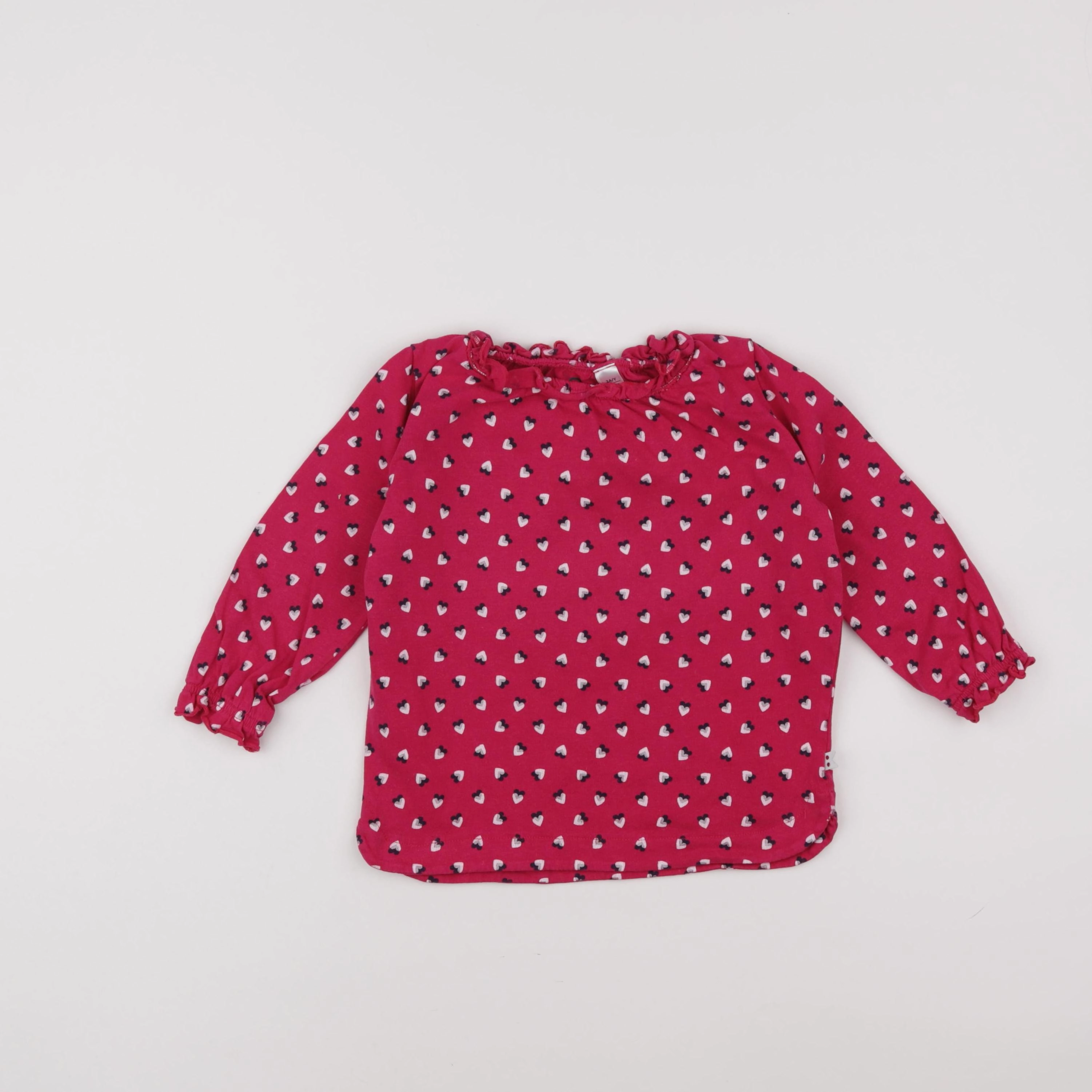 Okaidi - tee-shirt rose - 2 ans