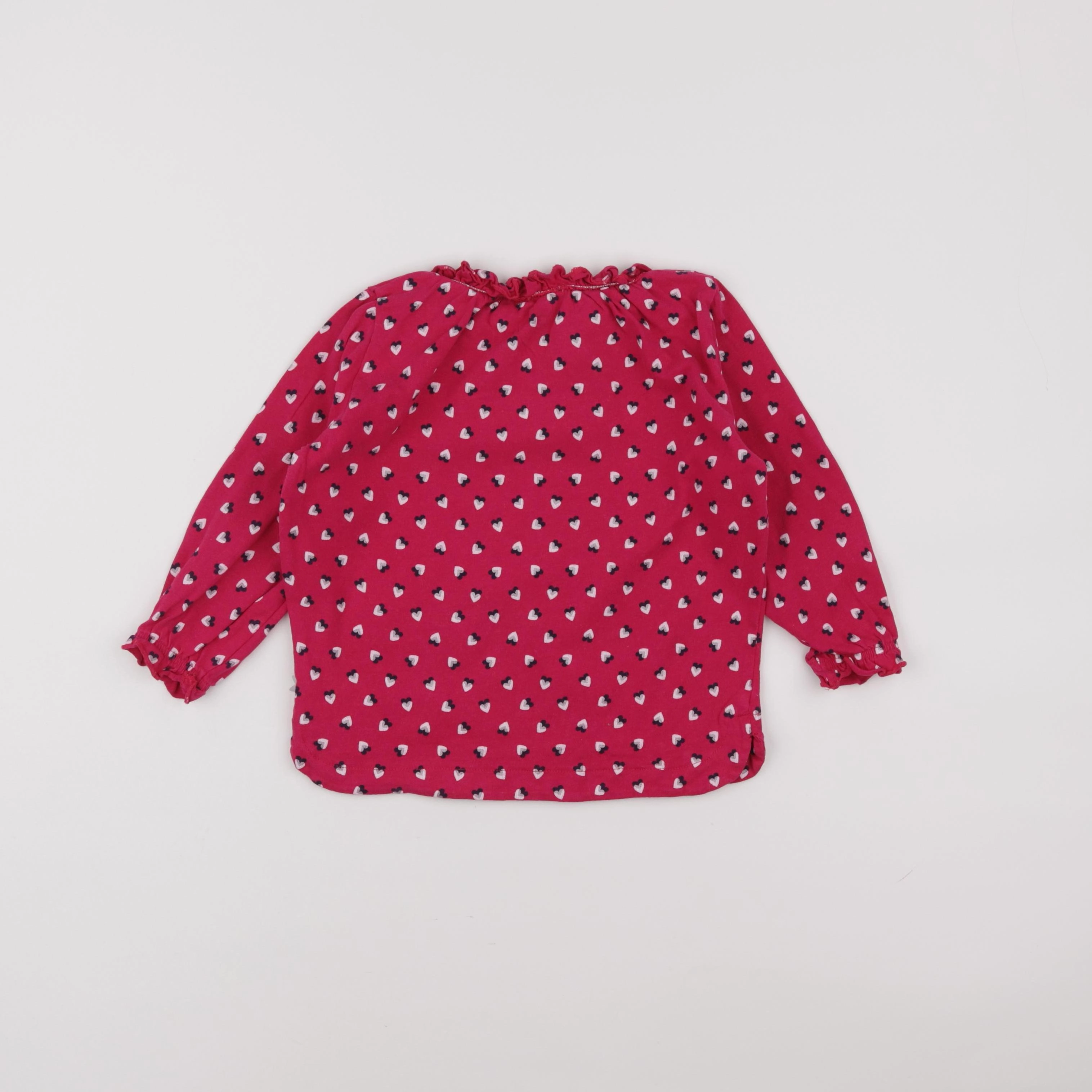 Okaidi - tee-shirt rose - 2 ans