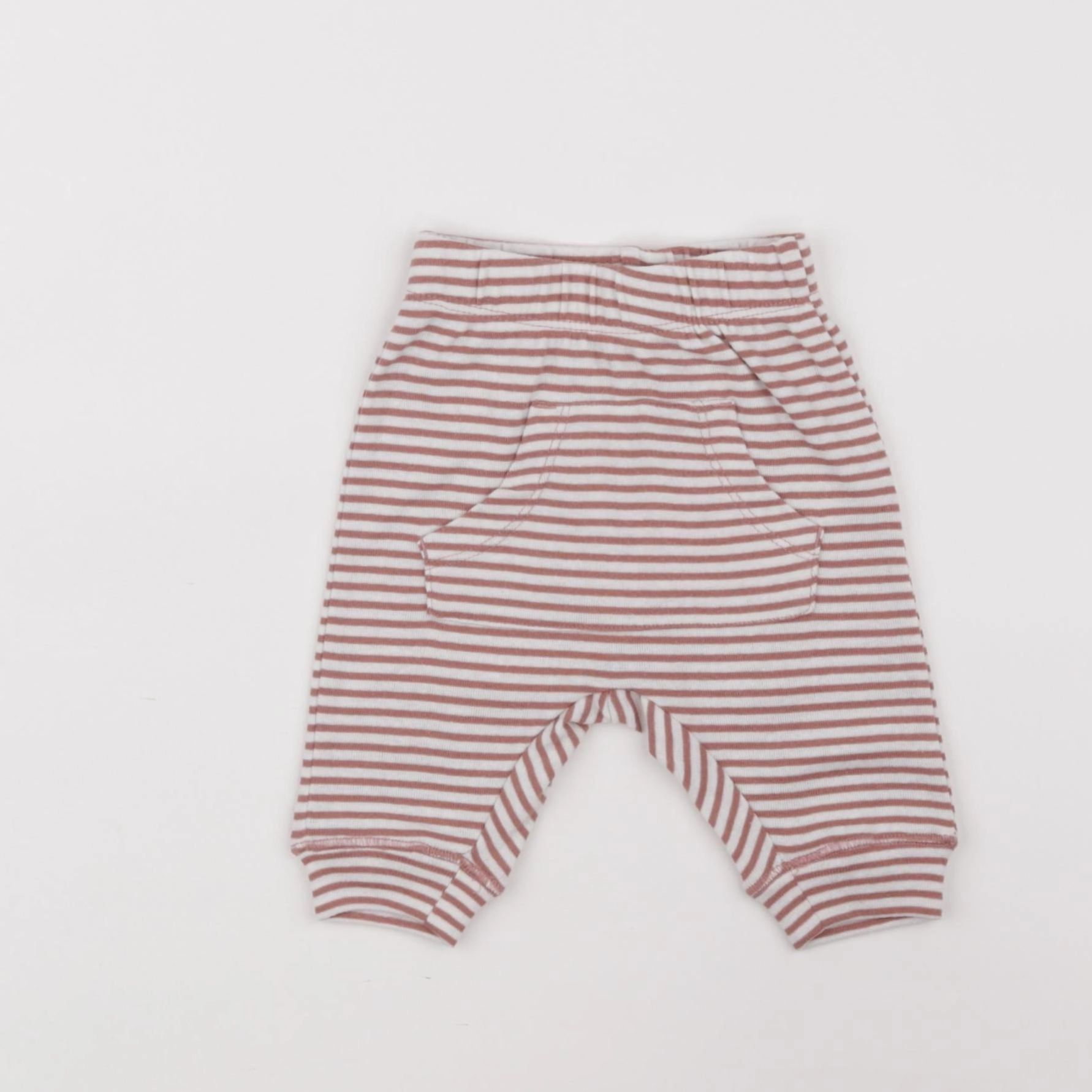 La Redoute - pantalon beige, blanc - 1 mois