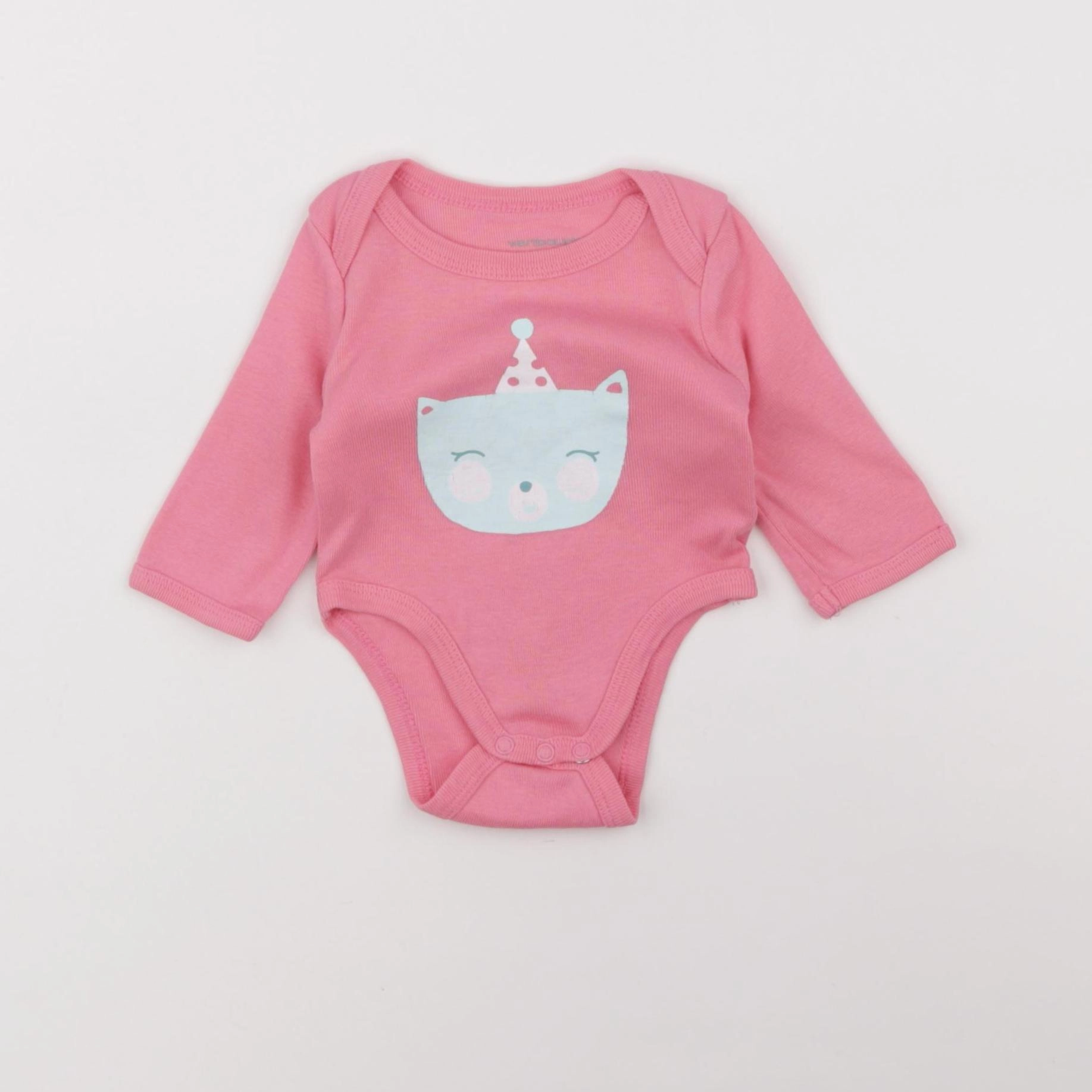 Vertbaudet - body rose - 1 mois