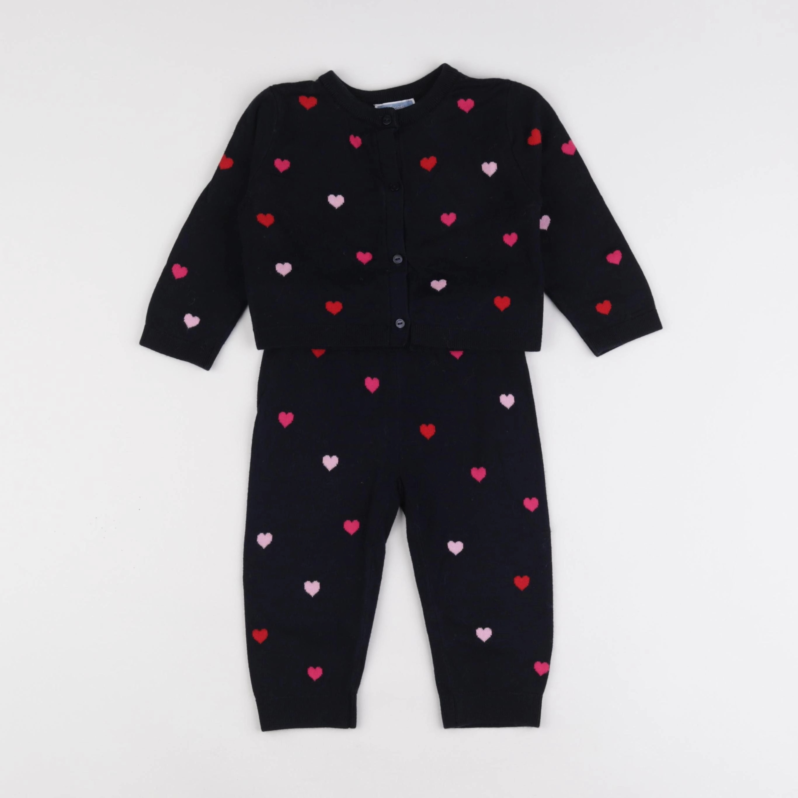Jacadi - ensemble bleu - 18 mois