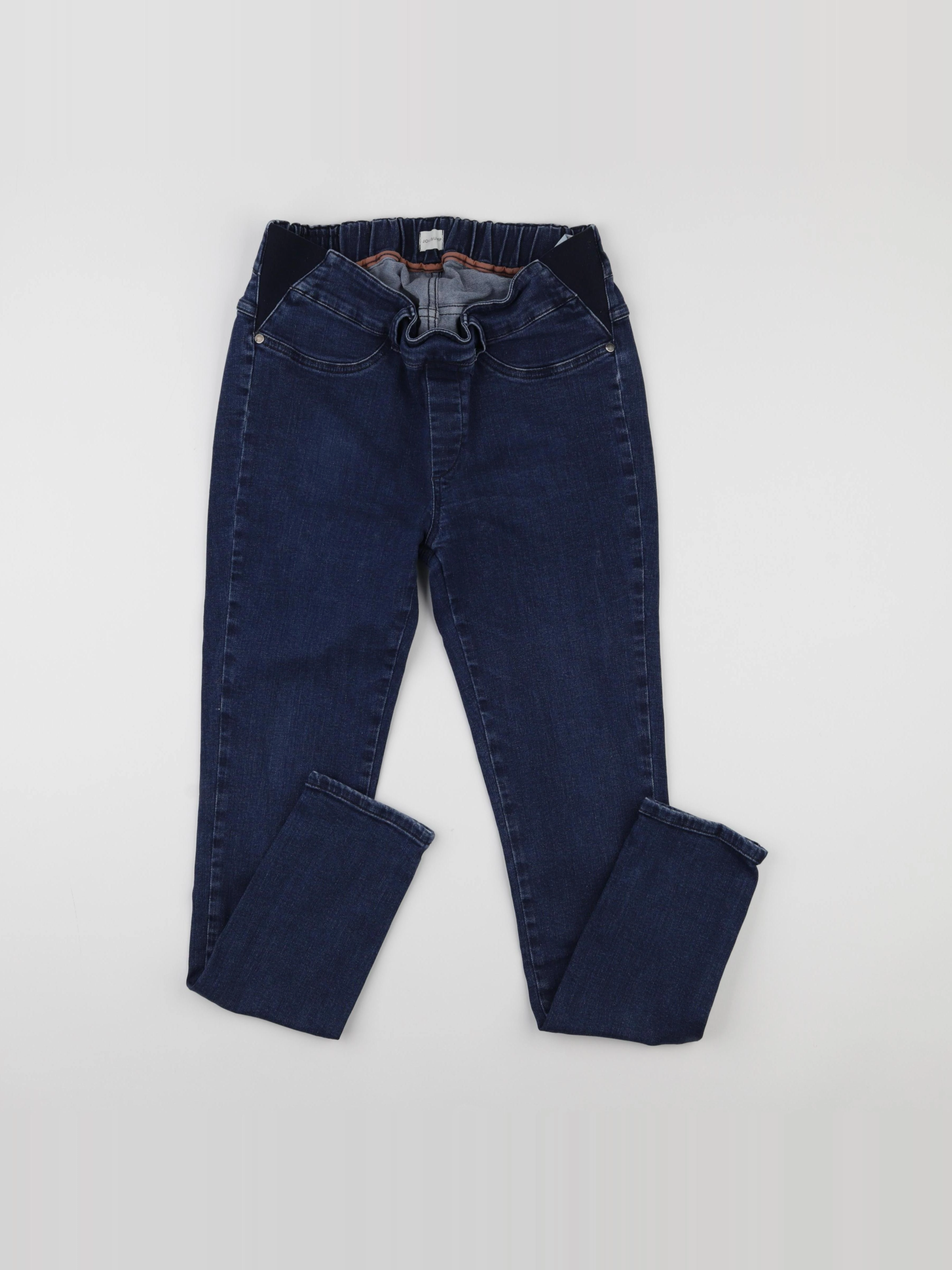 Jolibump - jean grossesse bleu - m