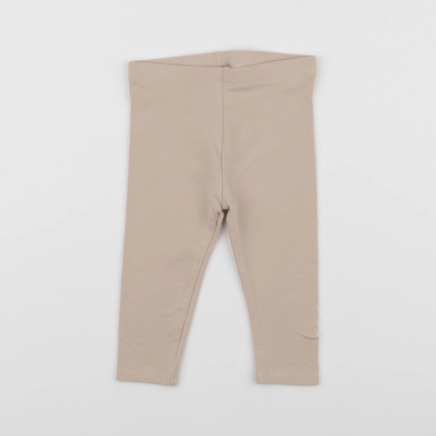 Vertbaudet - legging beige - 9 mois