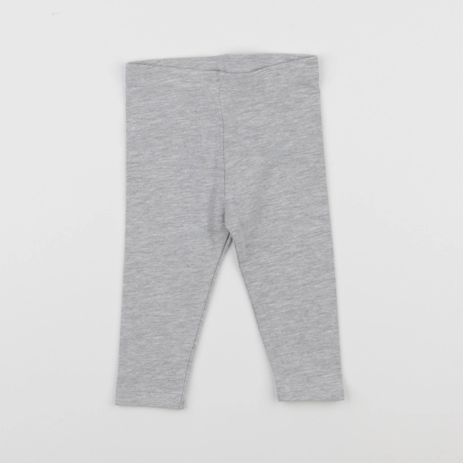 Vertbaudet - legging gris - 9 mois