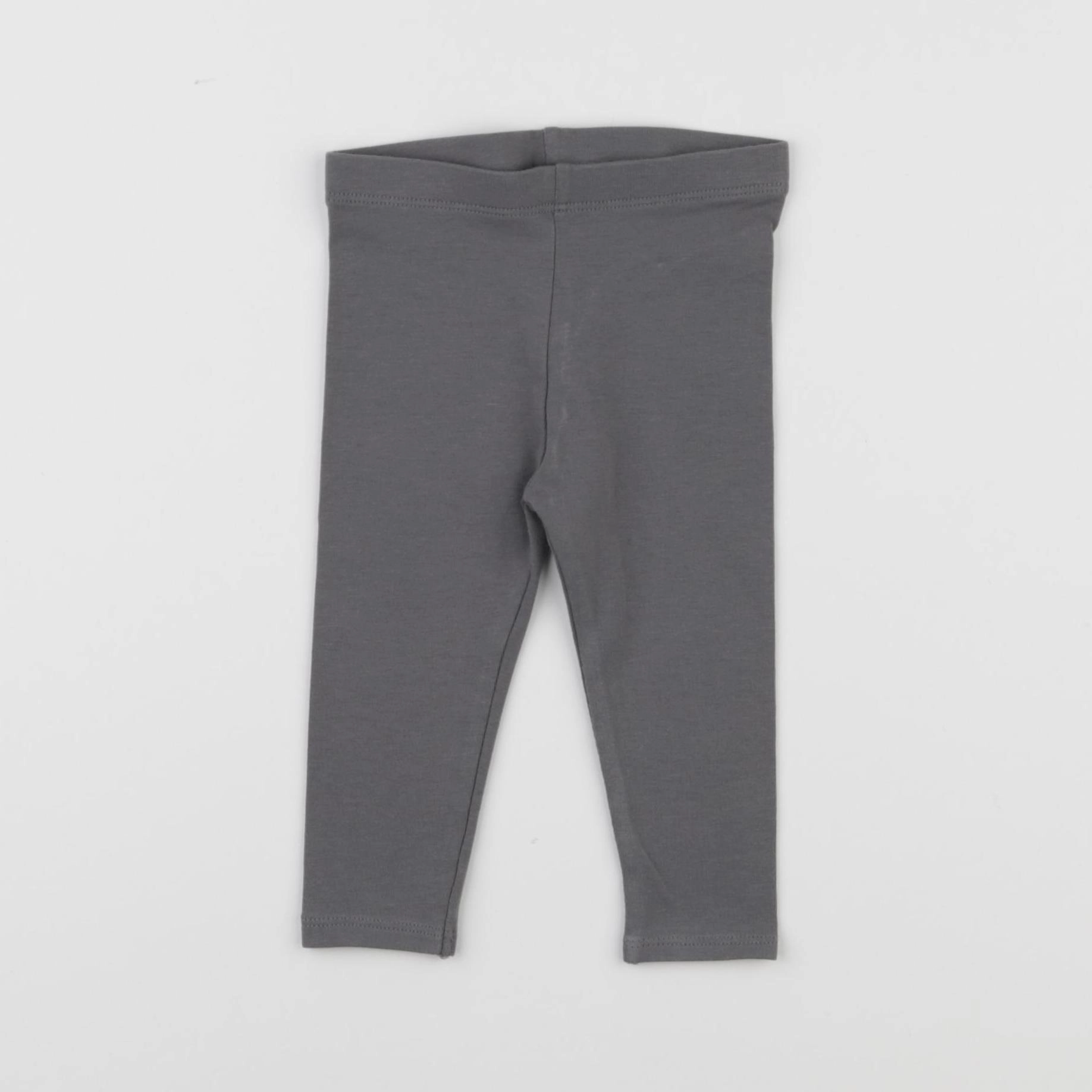 Vertbaudet - legging gris - 9 mois