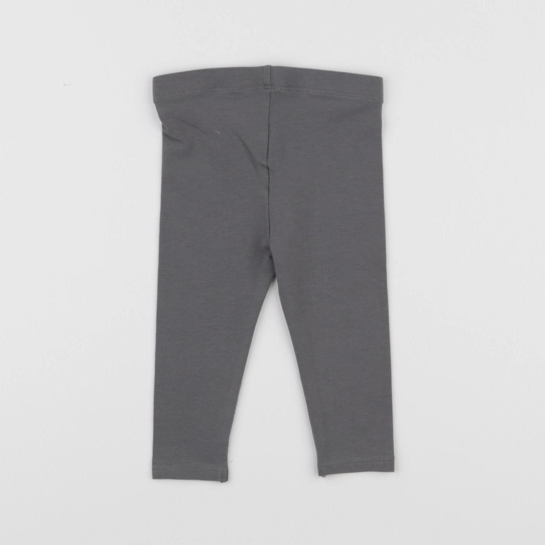 Vertbaudet - legging gris - 9 mois