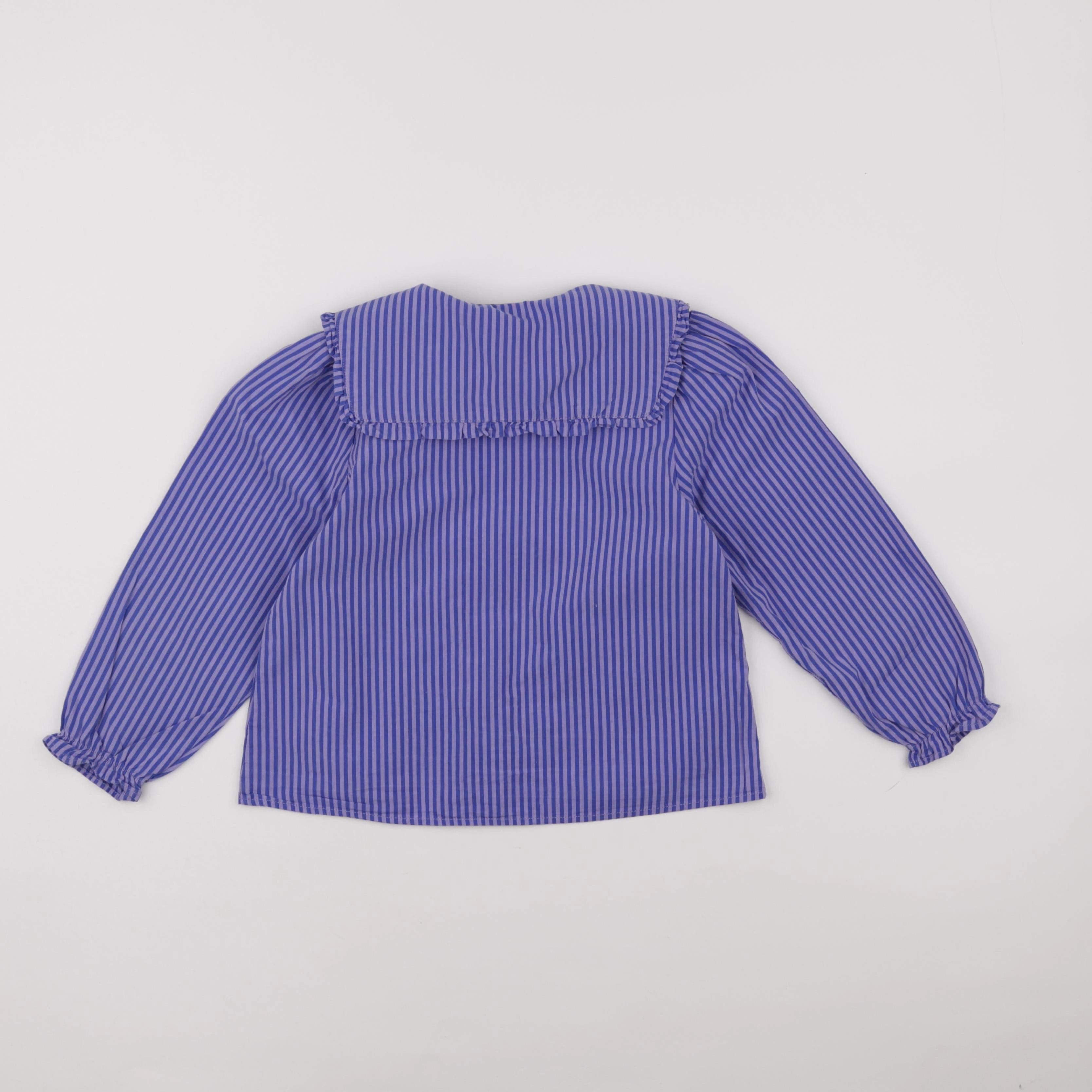 Arket - blouse bleu - 5/6 ans