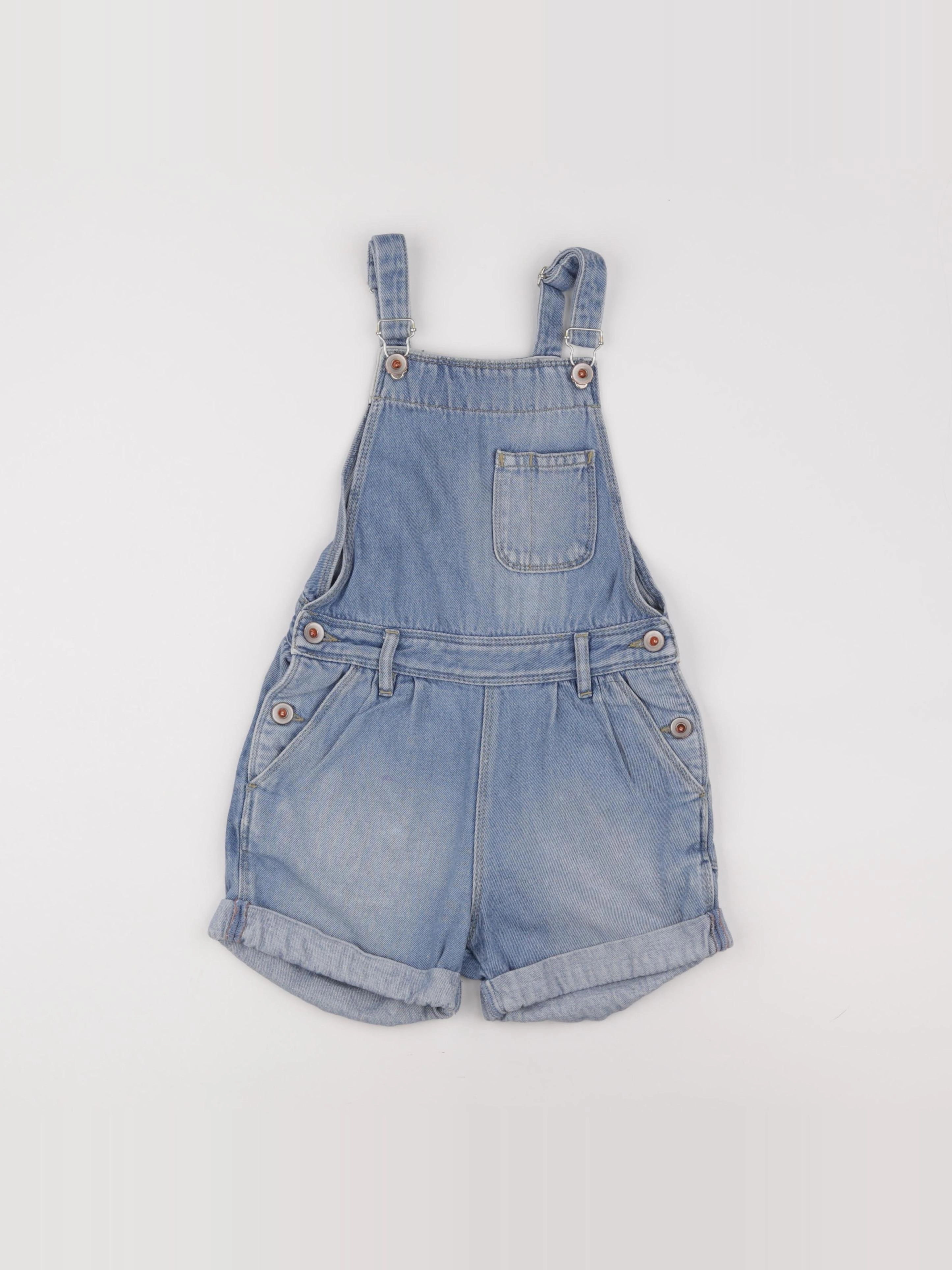 Bellerose - salopette bleu - 6 ans