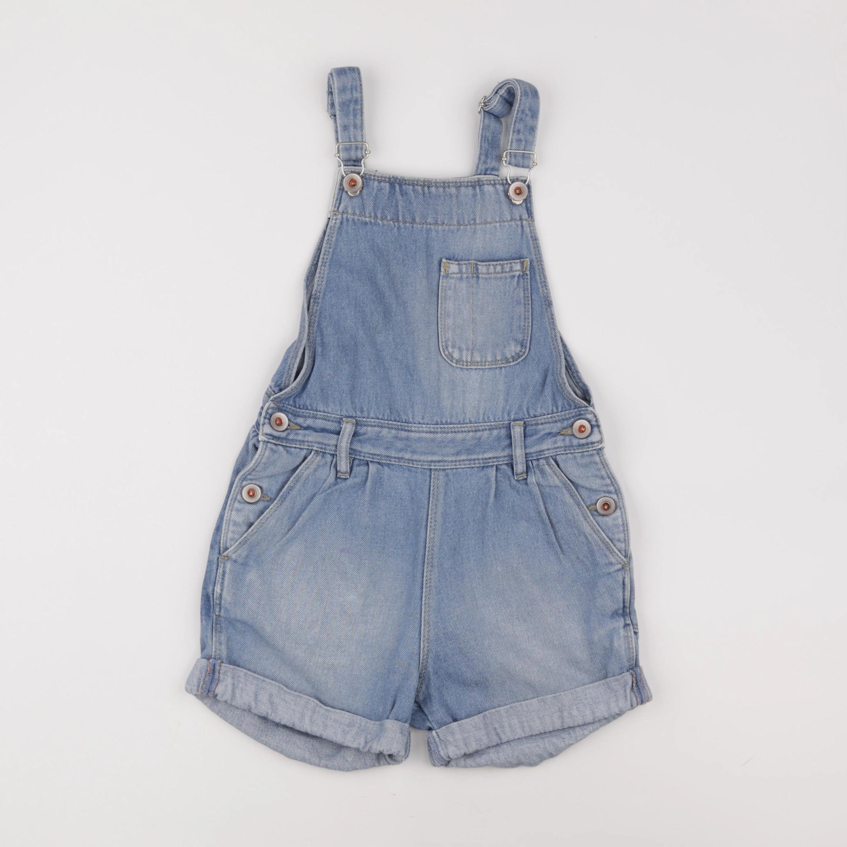 Bellerose - salopette bleu - 6 ans