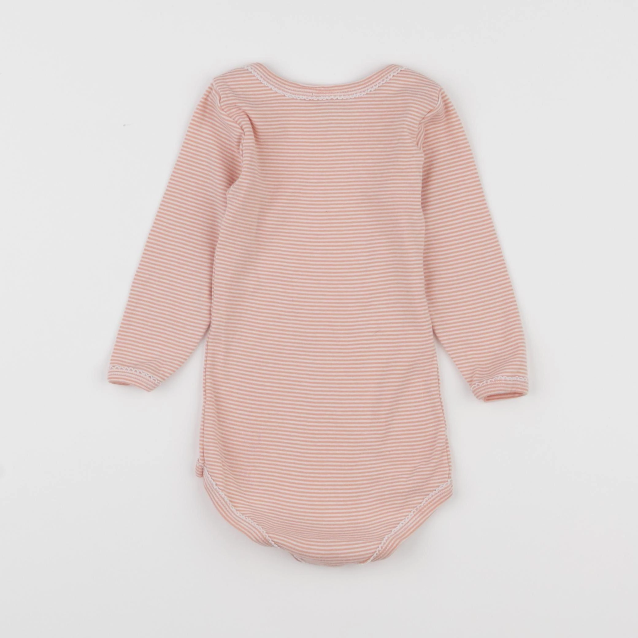 Petit Bateau - body rose - 18 mois