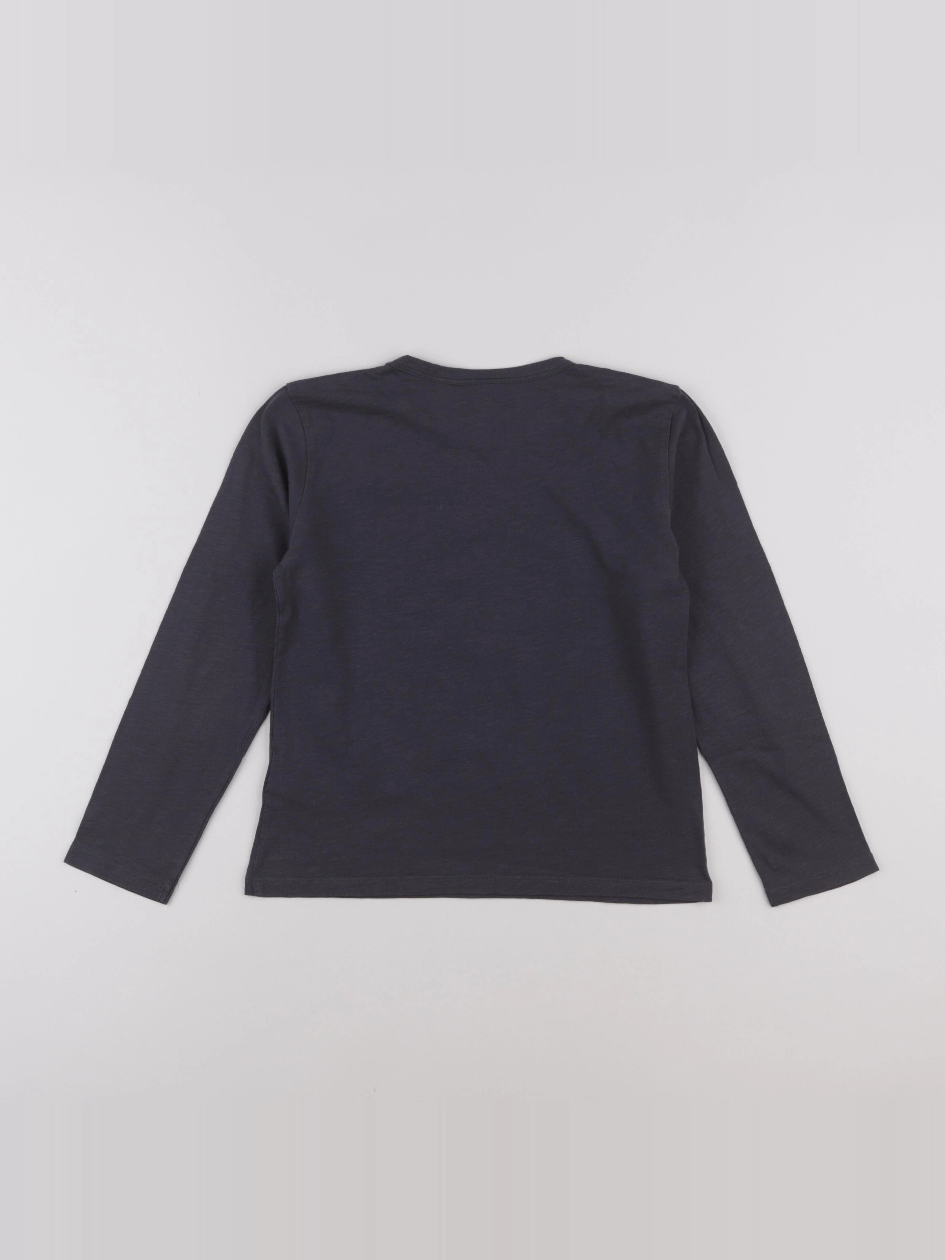 Bonton - tee-shirt gris - 8 ans