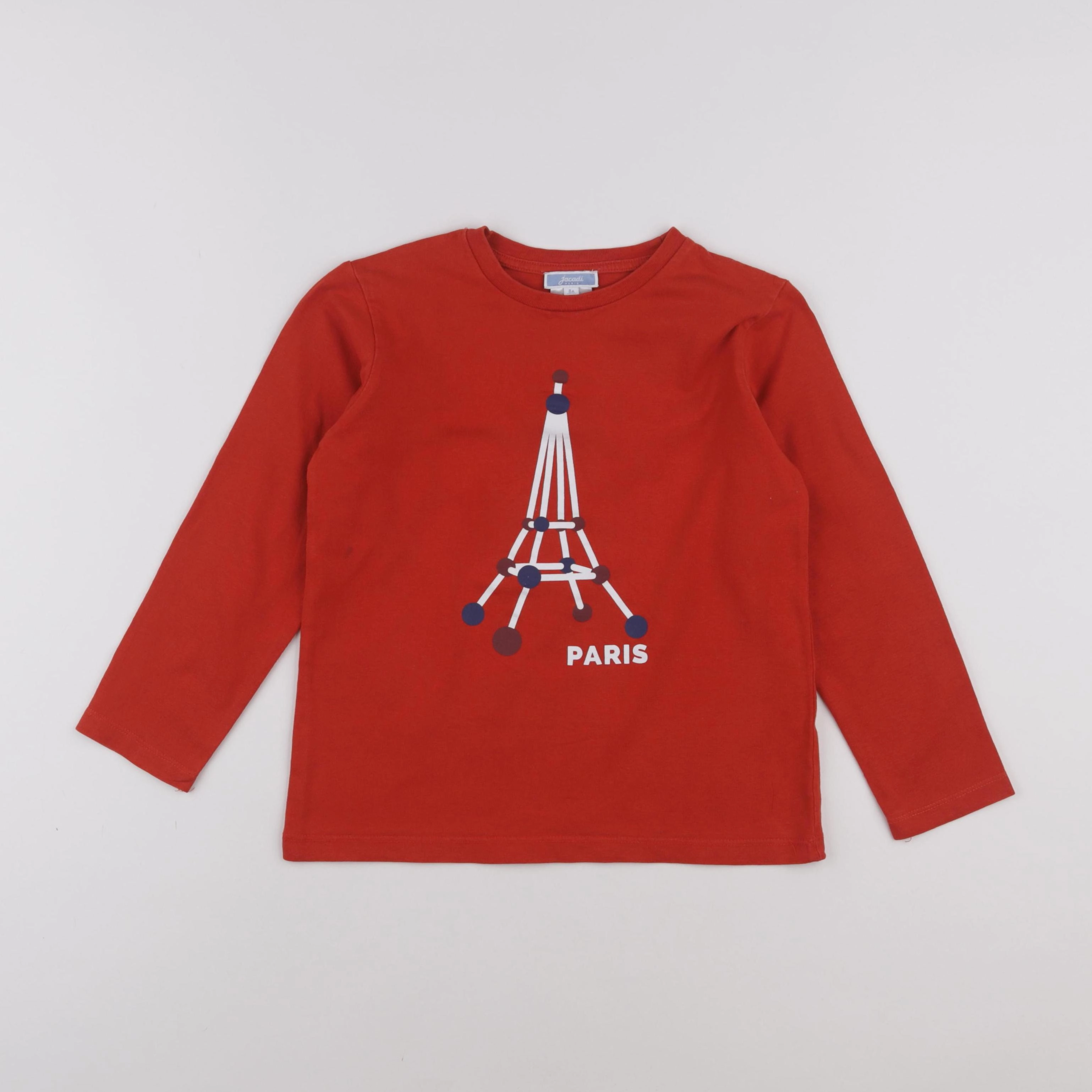 Jacadi - tee-shirt rouge - 8 ans