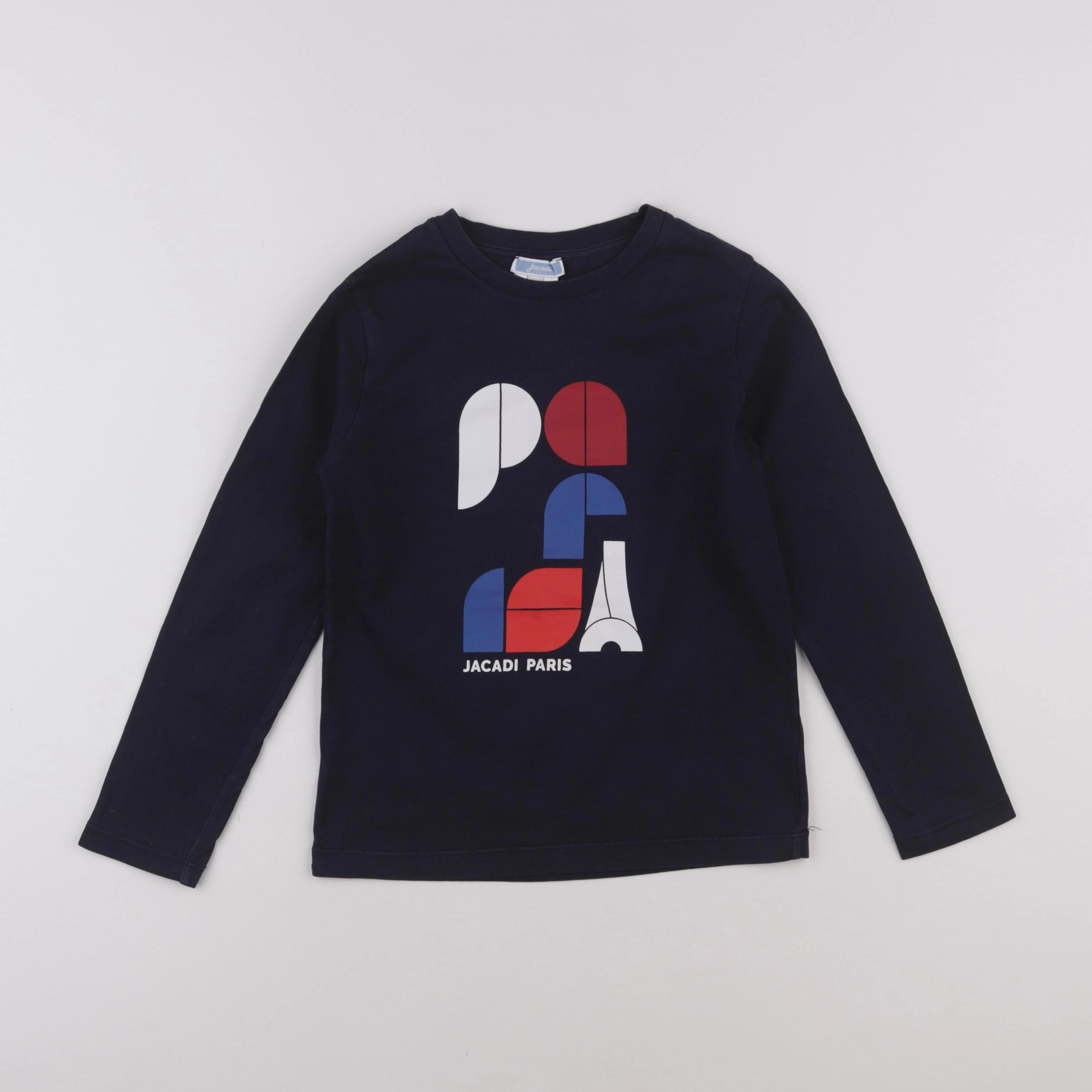 Jacadi - tee-shirt bleu - 8 ans