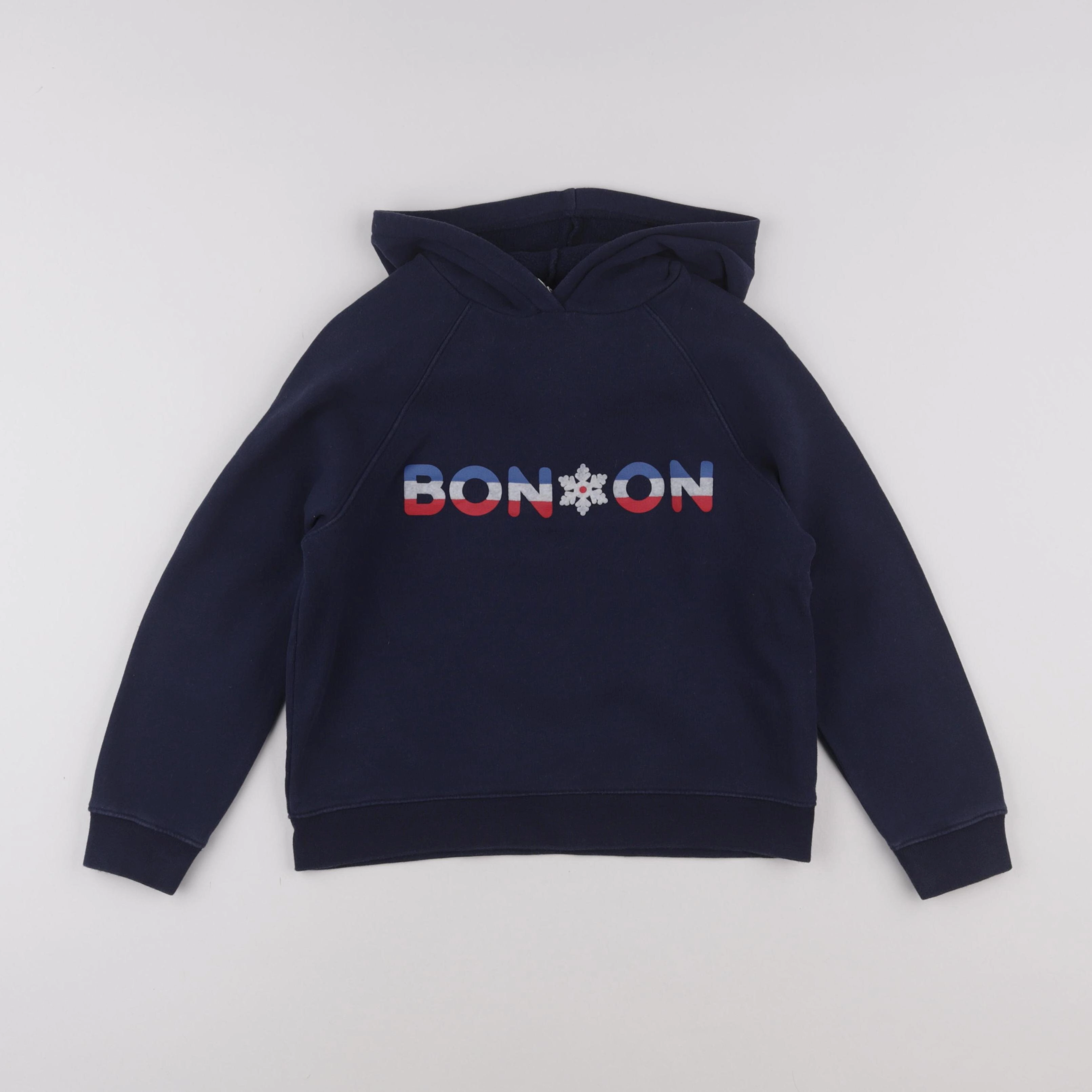 Bonton - sweat bleu - 8 ans