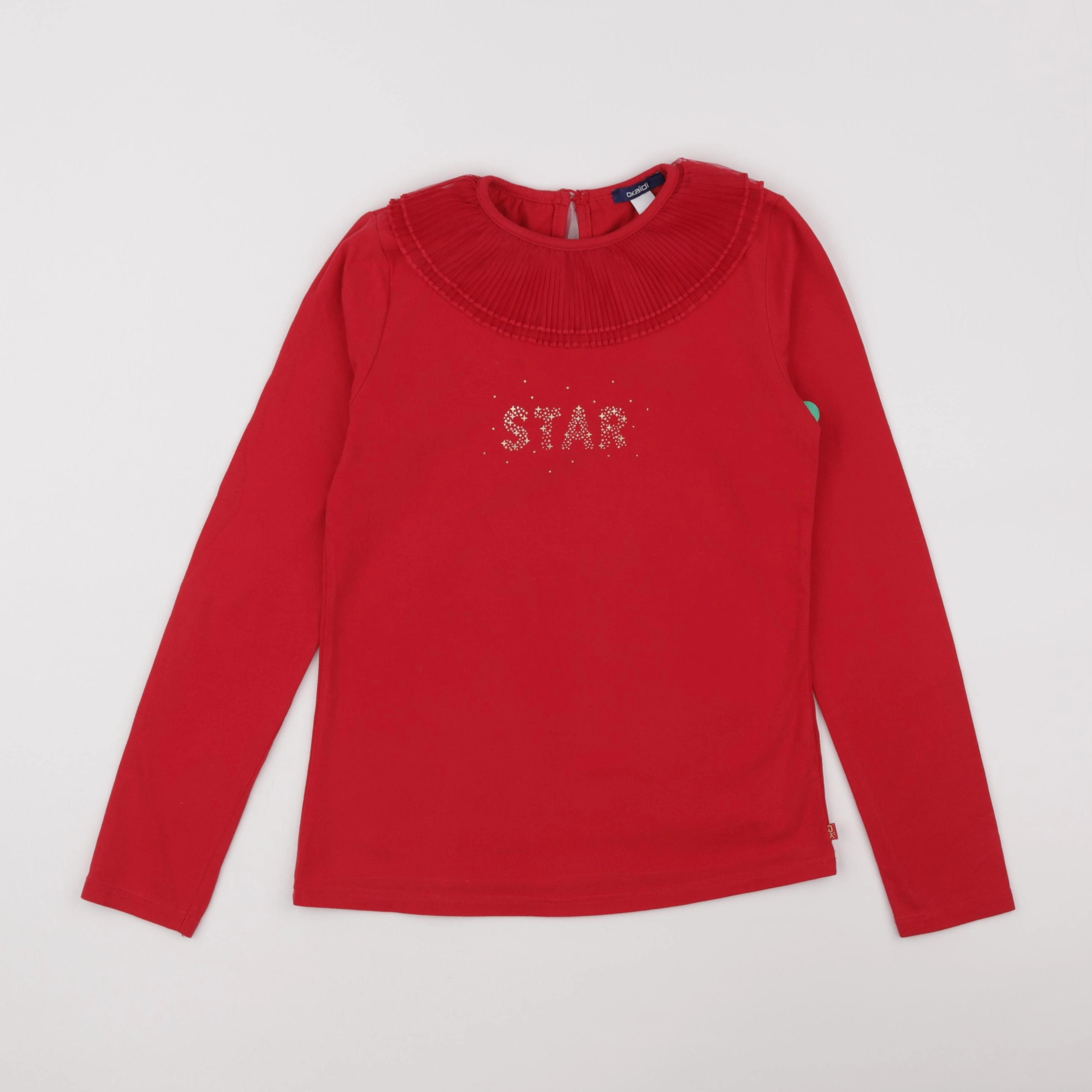 Okaidi - tee-shirt rouge - 10 ans