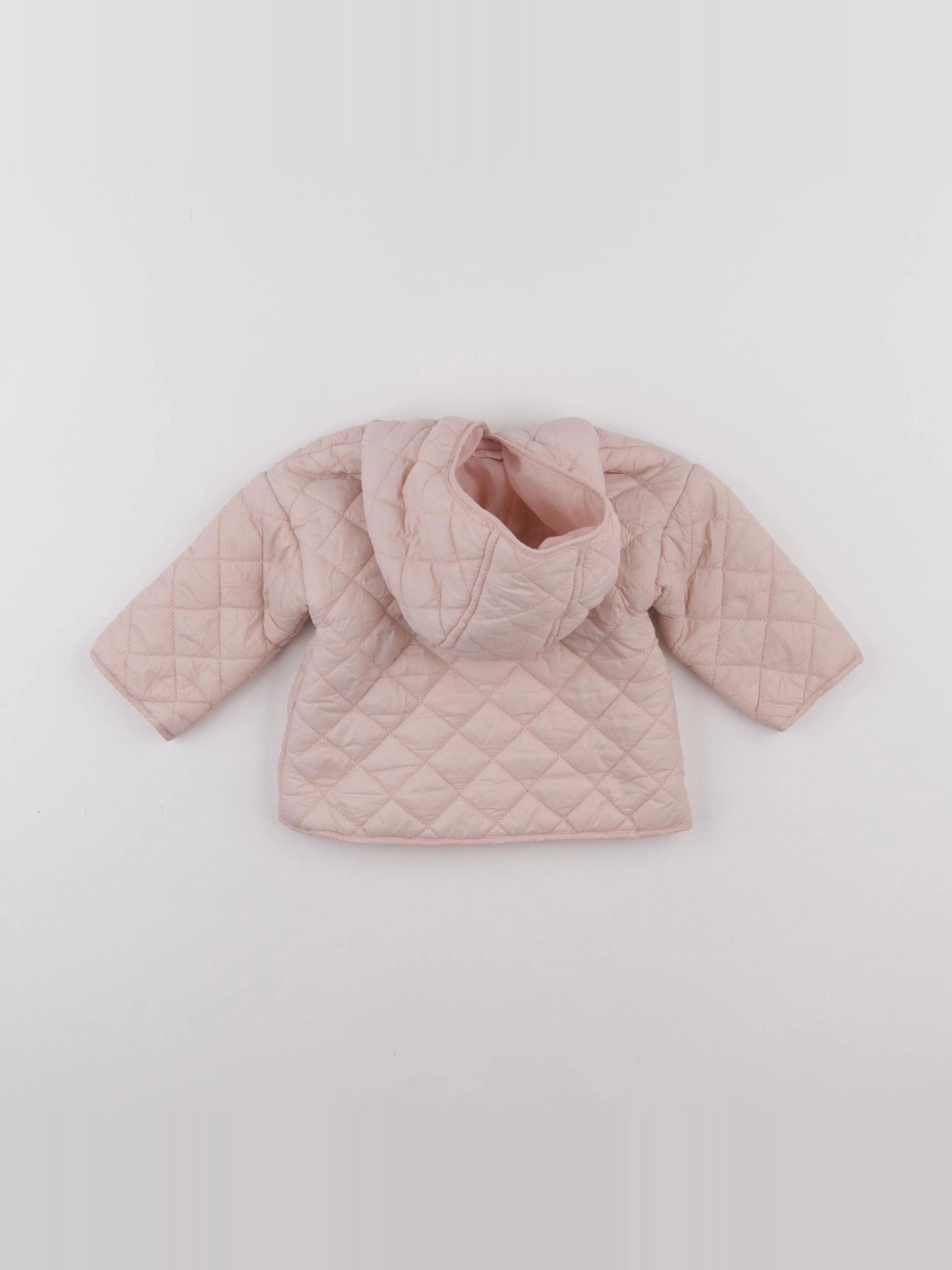 Vertbaudet - doudoune rose - 6 mois