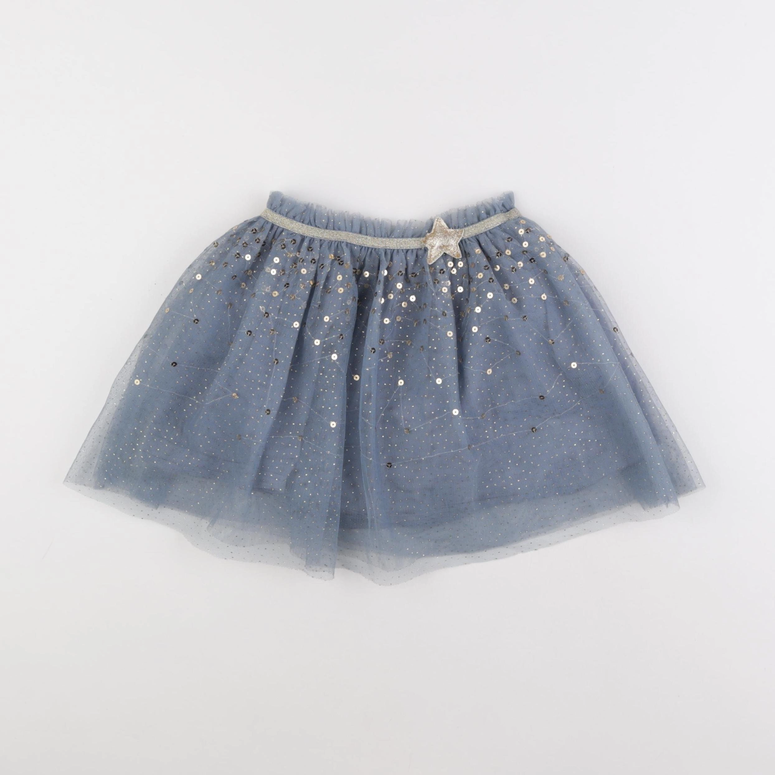 Vertbaudet - jupe bleu - 5 ans