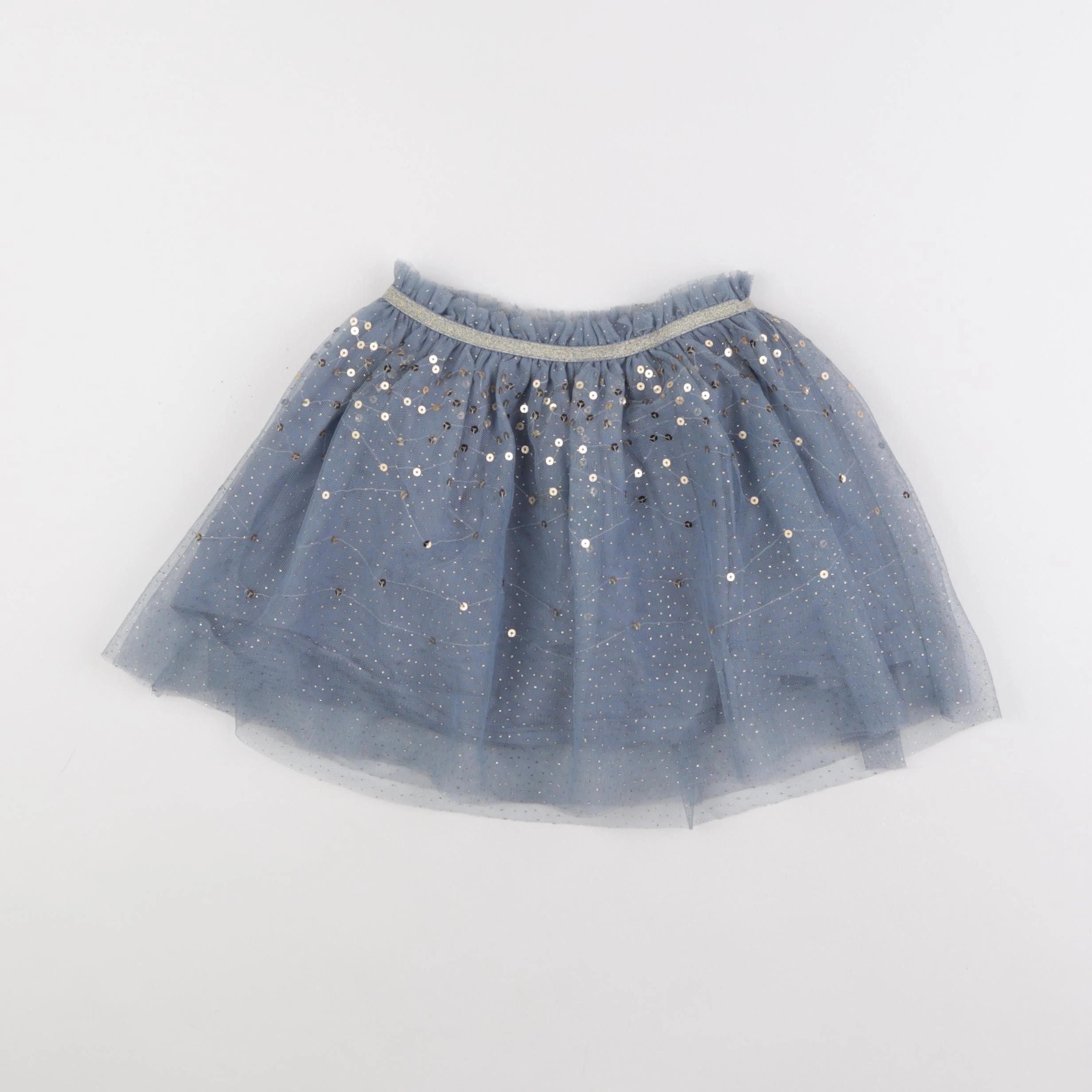Vertbaudet - jupe bleu - 5 ans