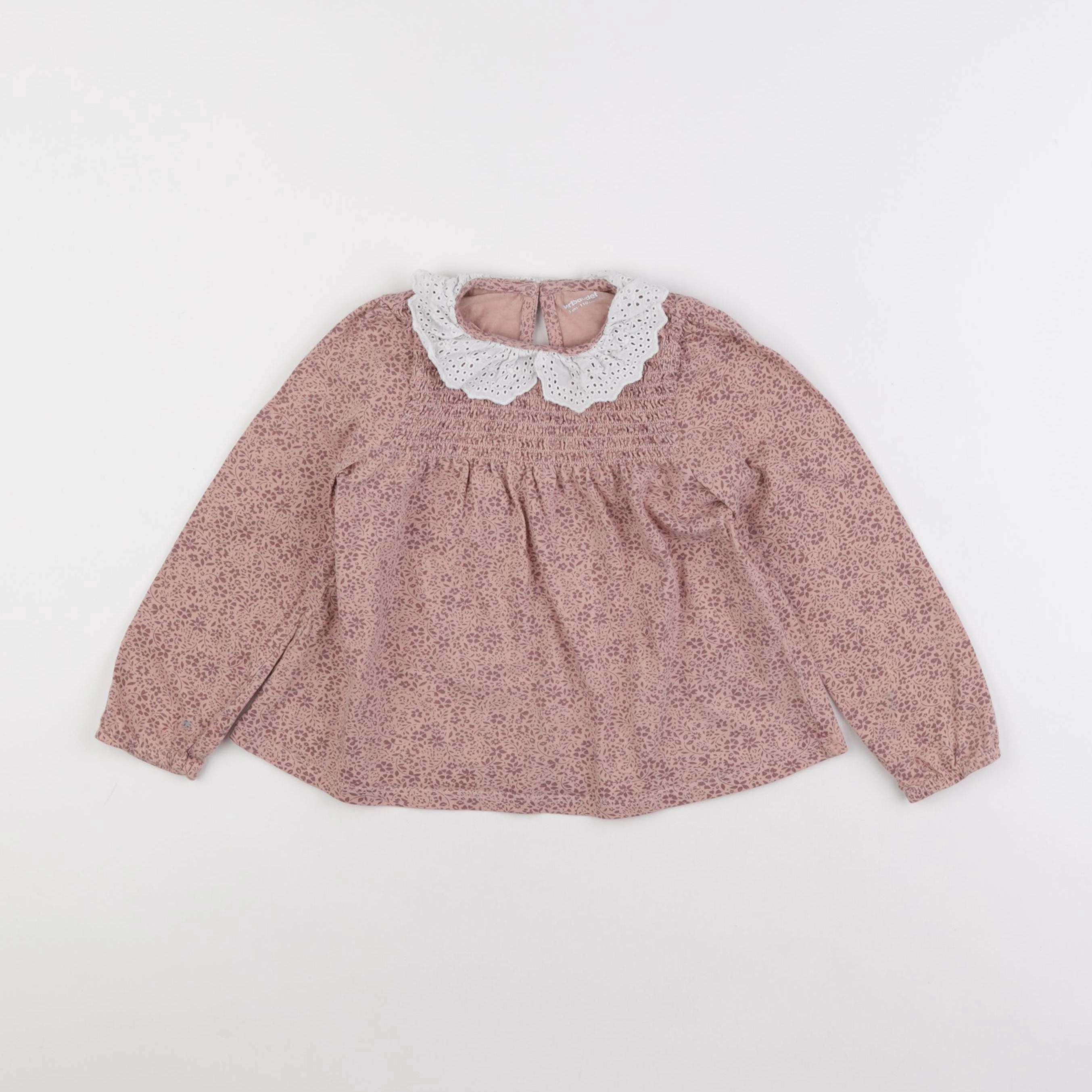 Vertbaudet - blouse rose - 5 ans