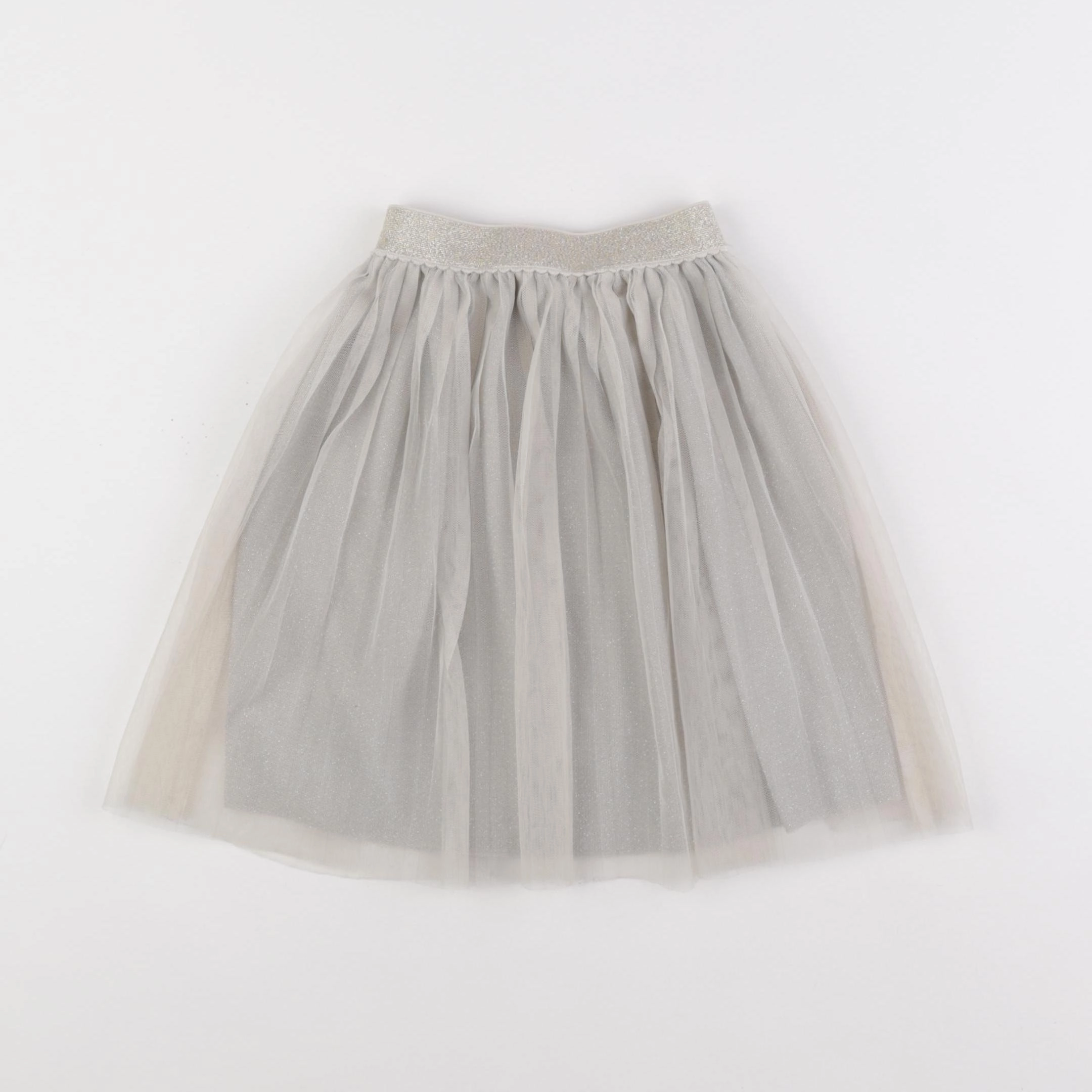Vertbaudet - jupe beige - 4 ans