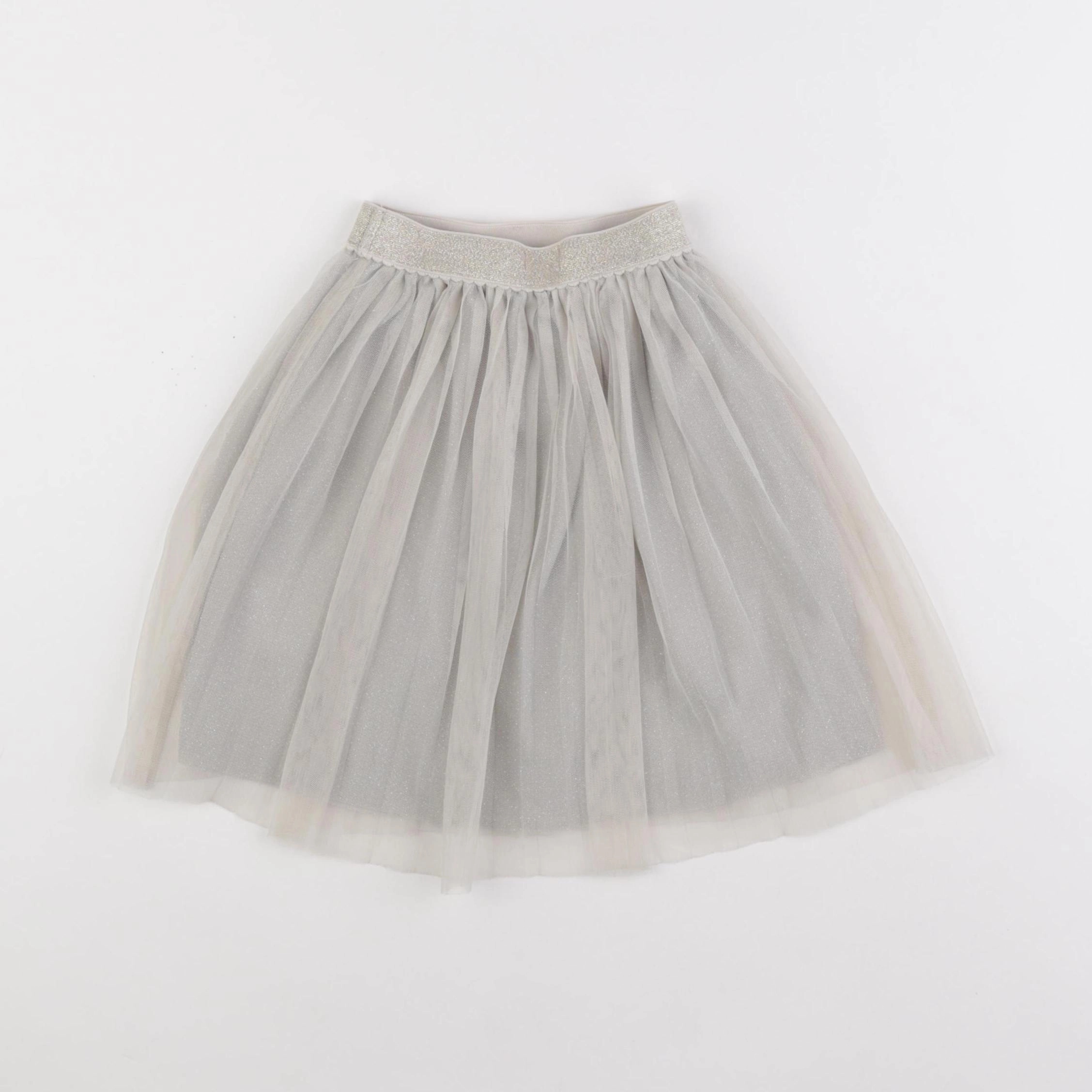 Vertbaudet - jupe beige - 4 ans