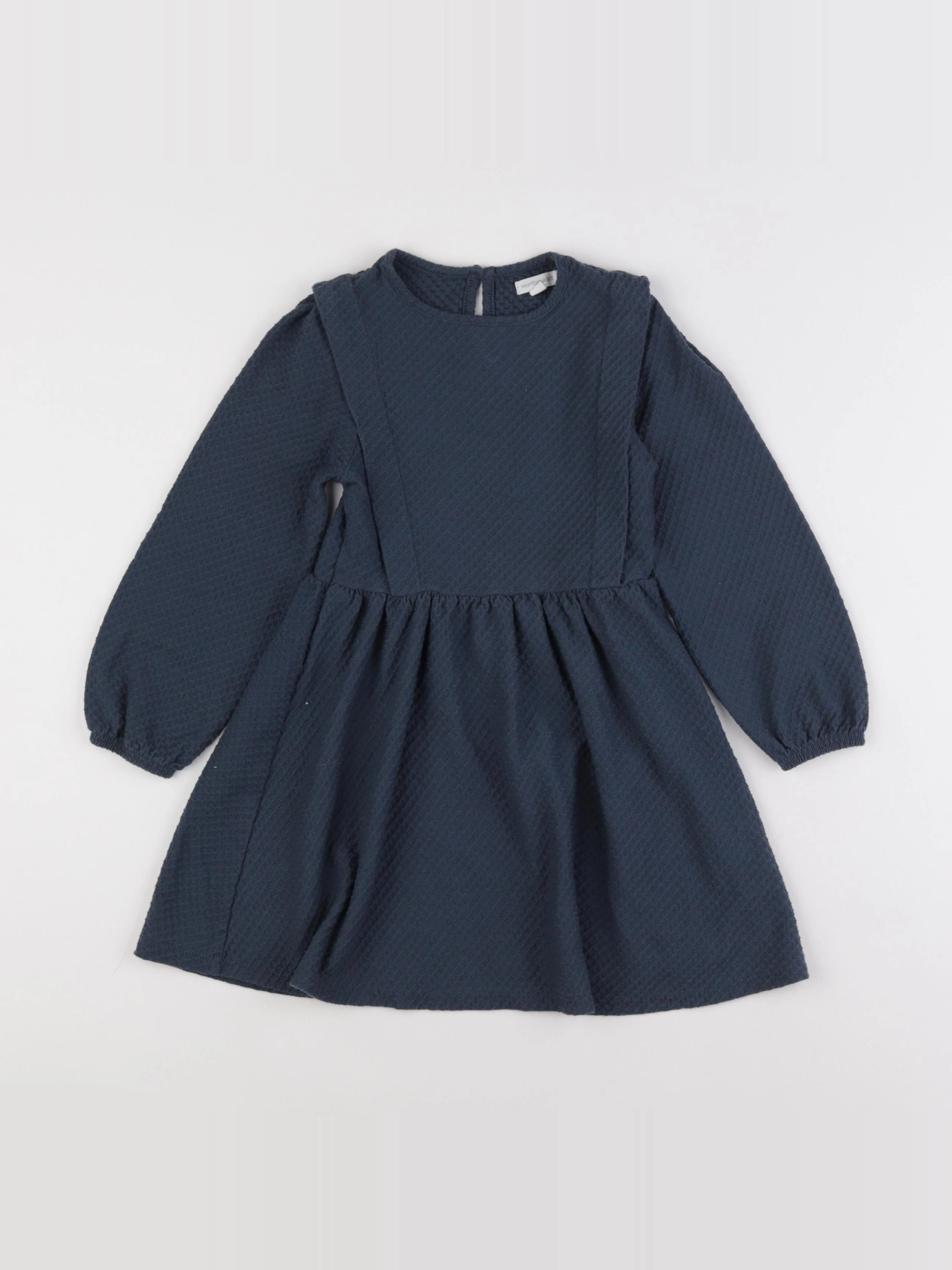 Vertbaudet - robe bleu - 5 ans