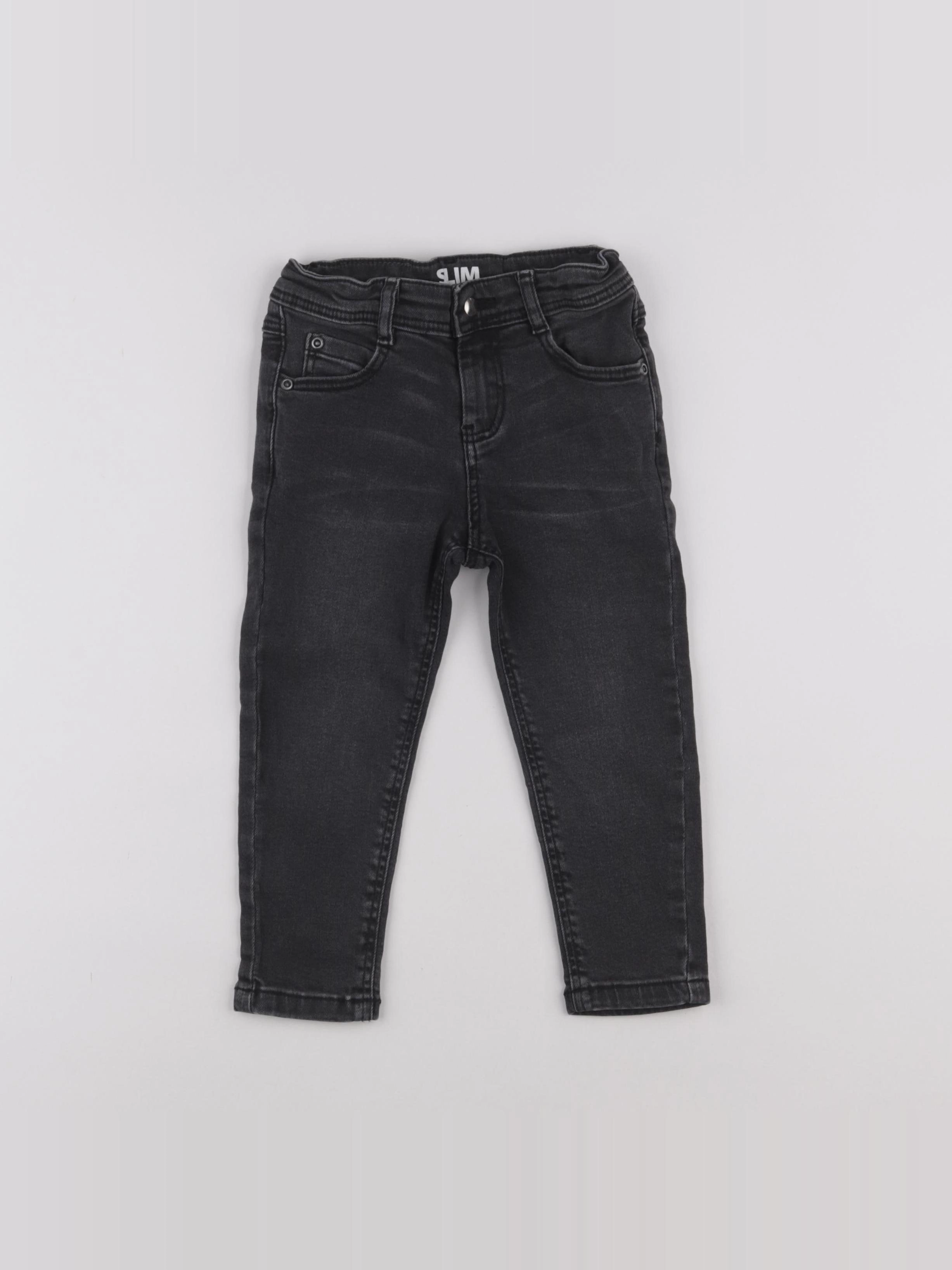 Vertbaudet - jean gris - 2 ans