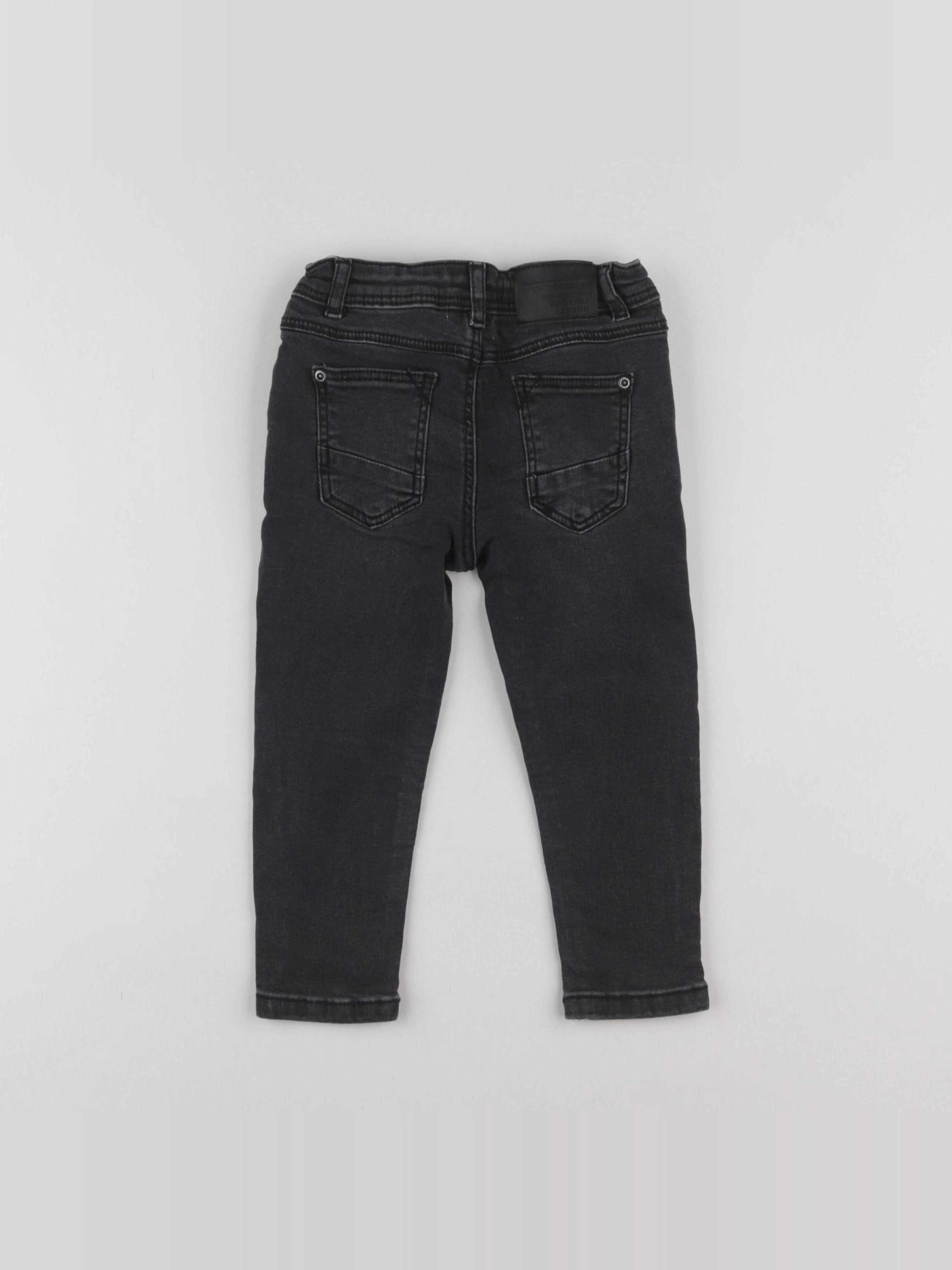 Vertbaudet - jean gris - 2 ans
