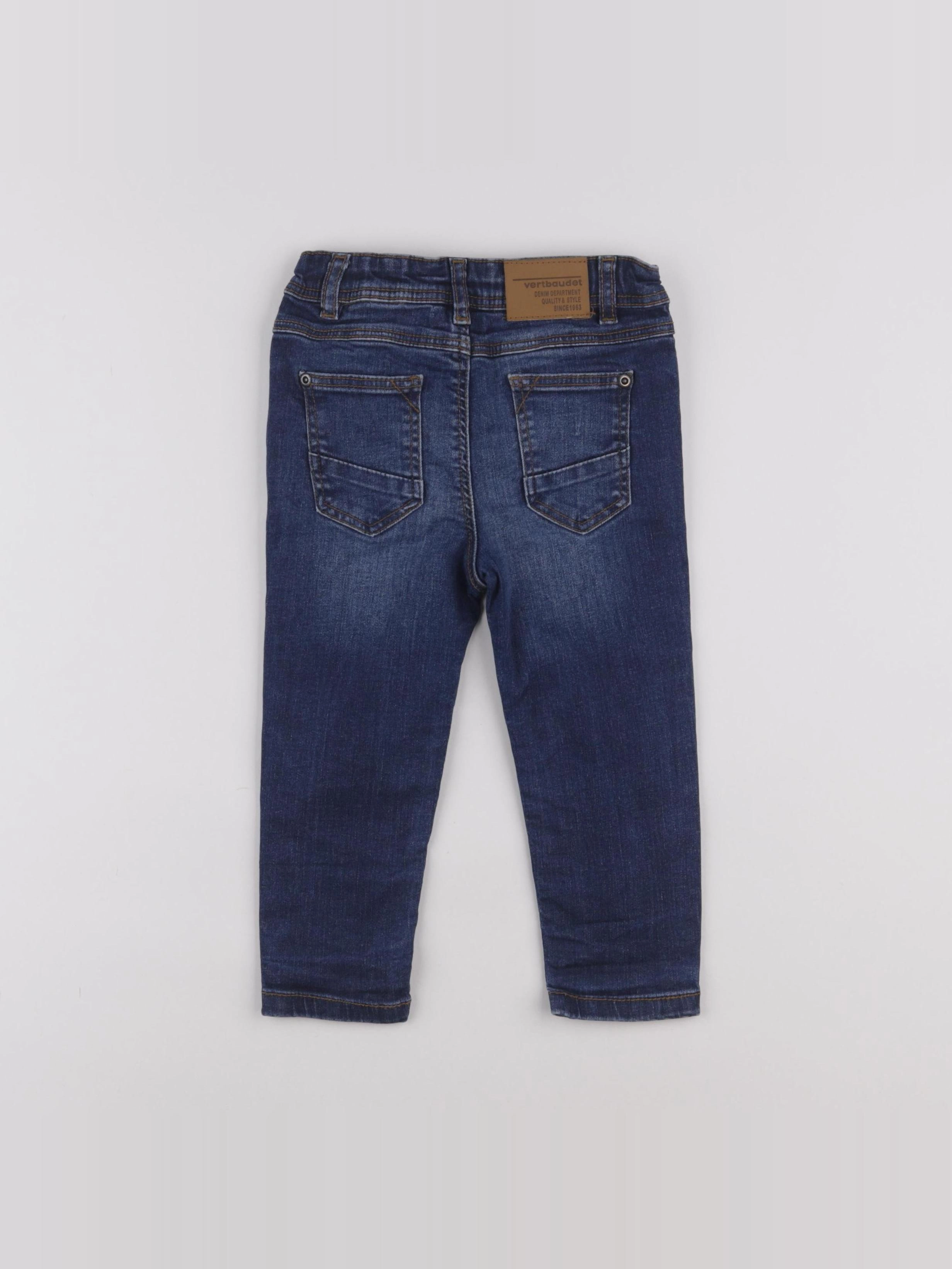 Vertbaudet - jean bleu - 2 ans