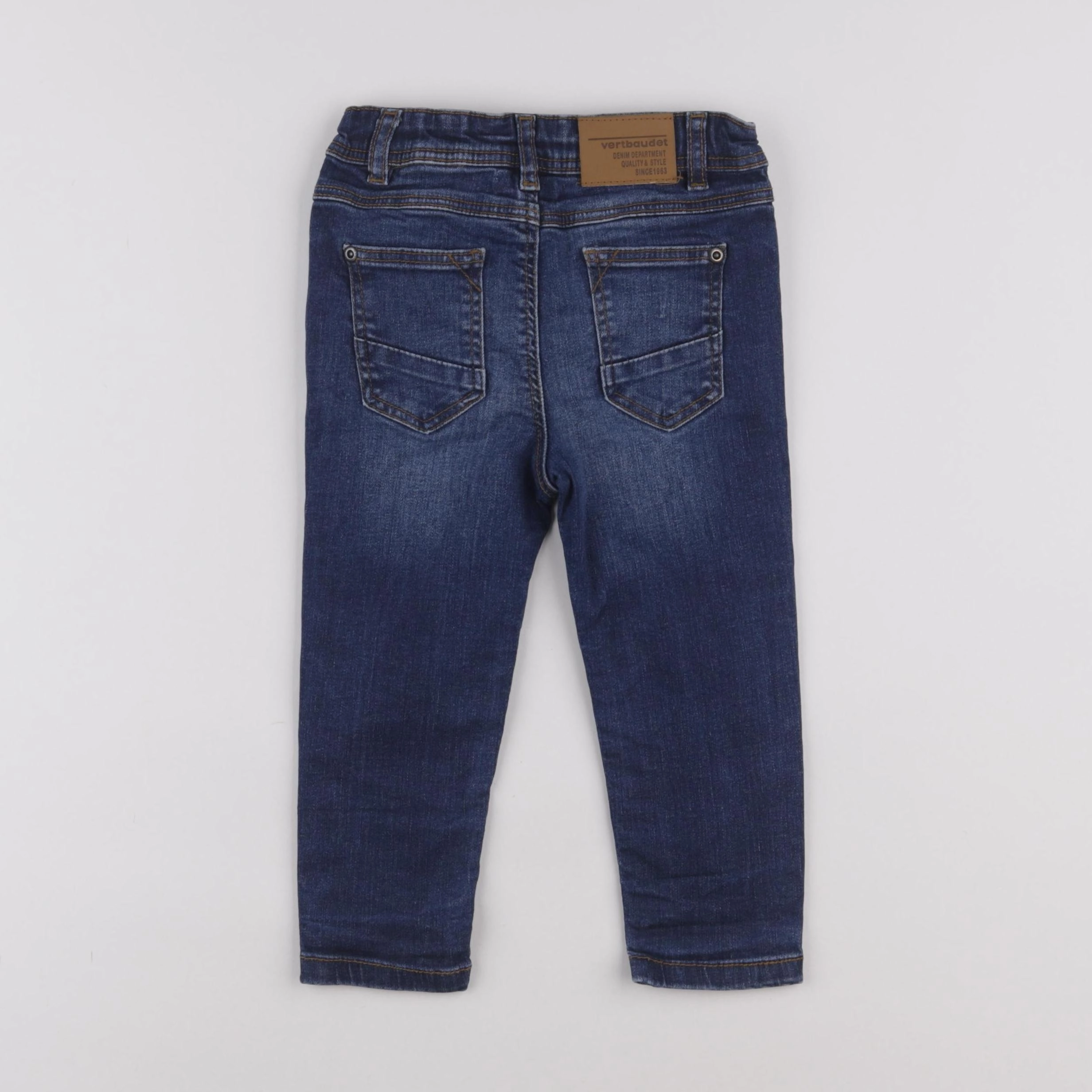 Vertbaudet - jean bleu - 2 ans