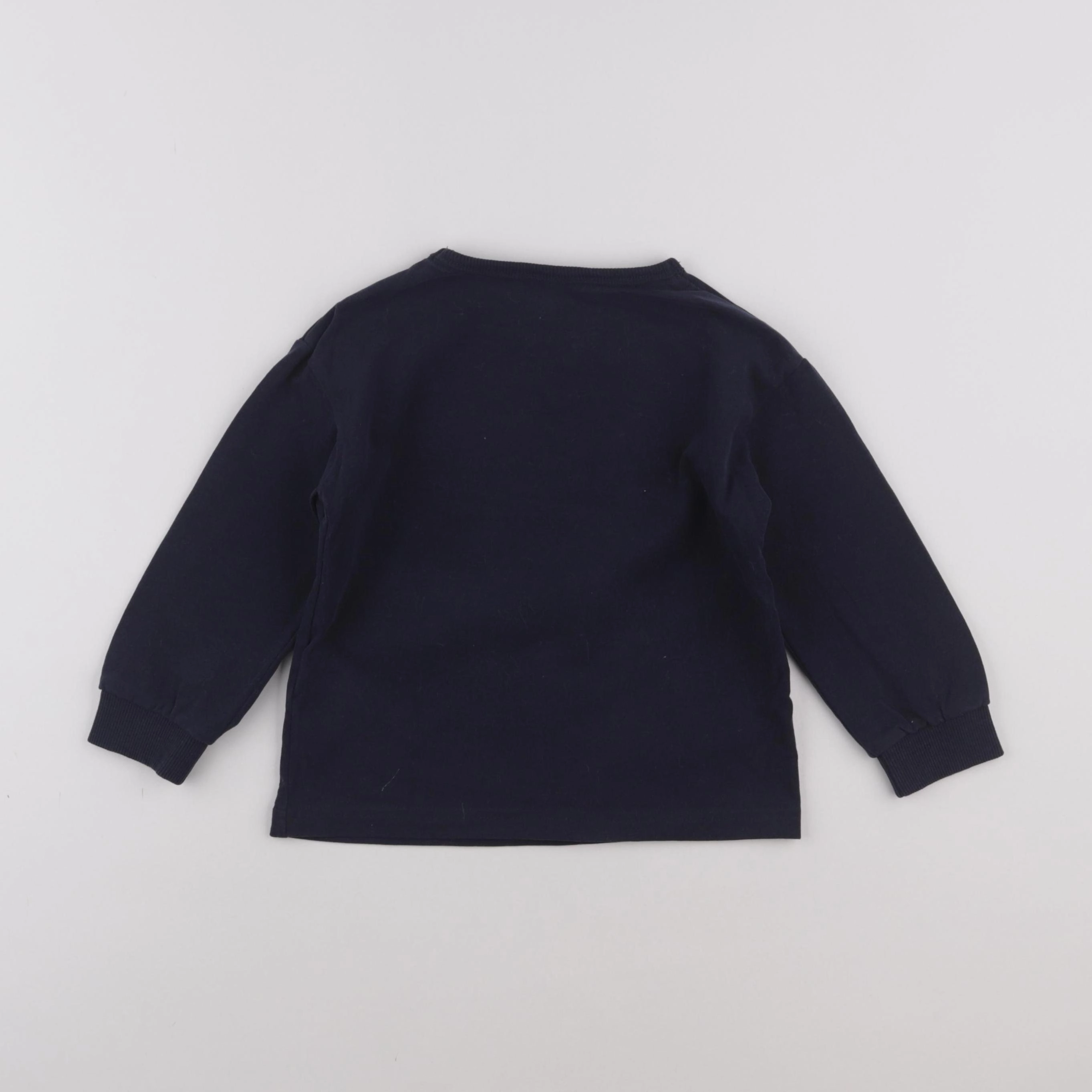 Vertbaudet - tee-shirt bleu - 4 ans