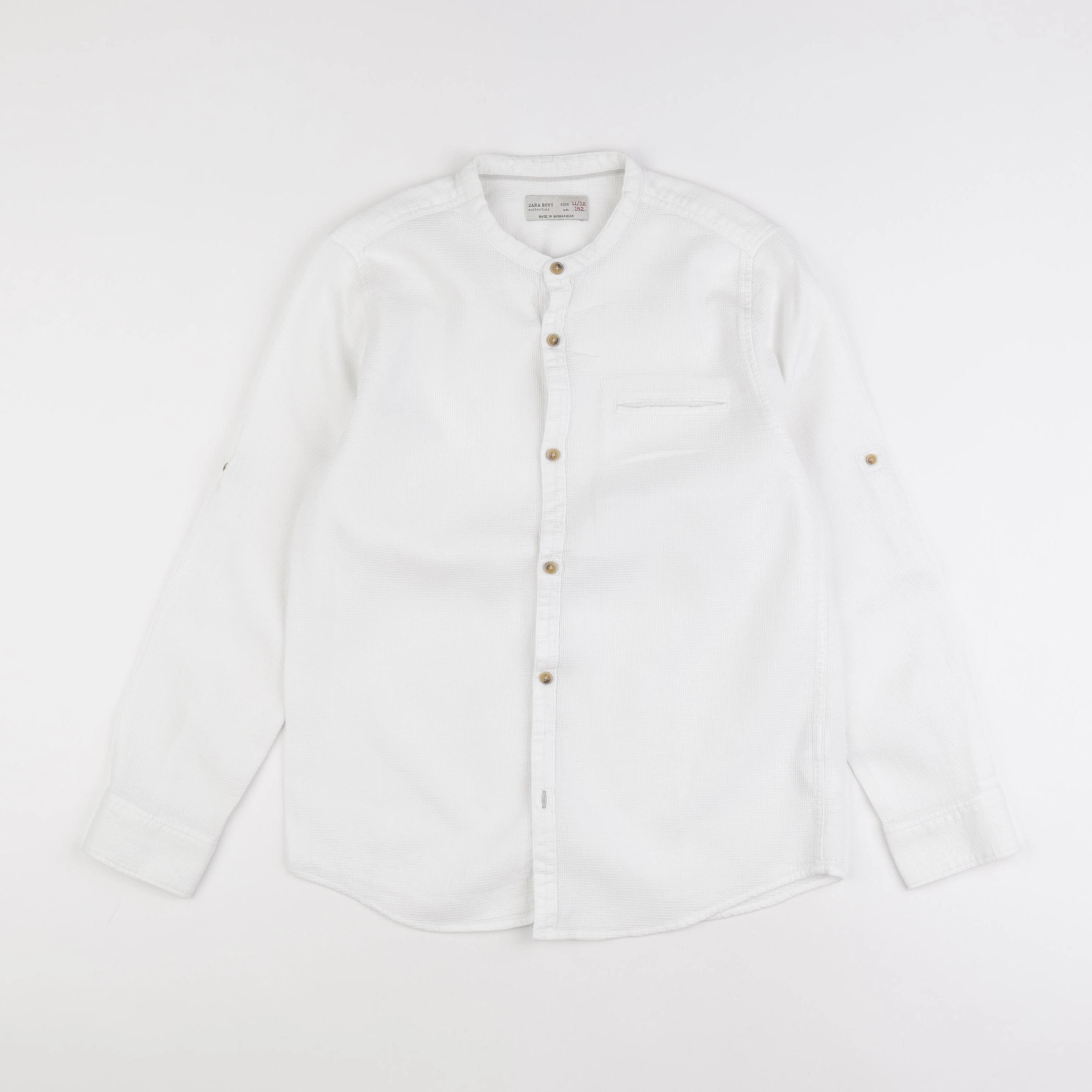 Zara - chemise blanc - 11/12 ans