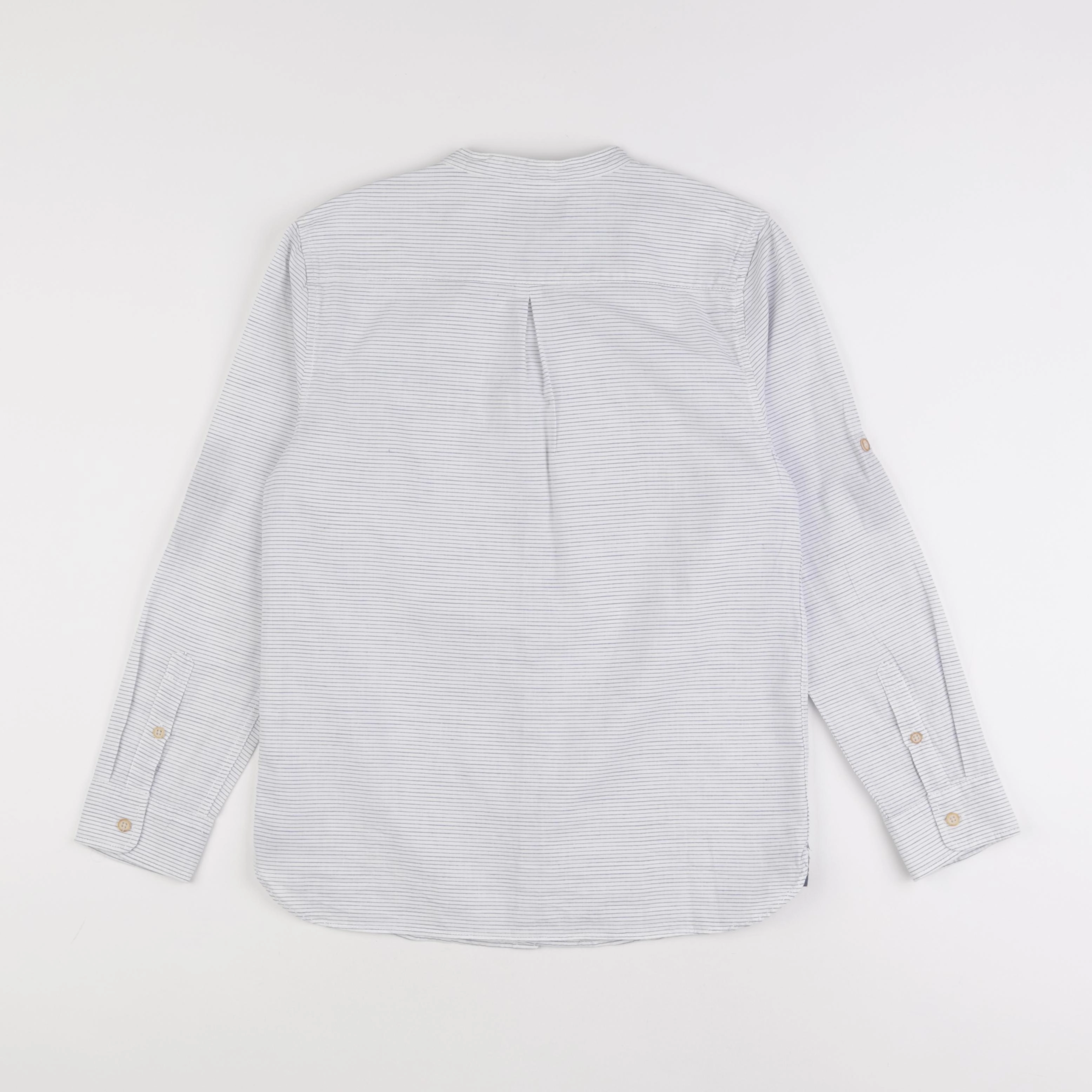 Zara - chemise blanc, bleu - 11/12 ans